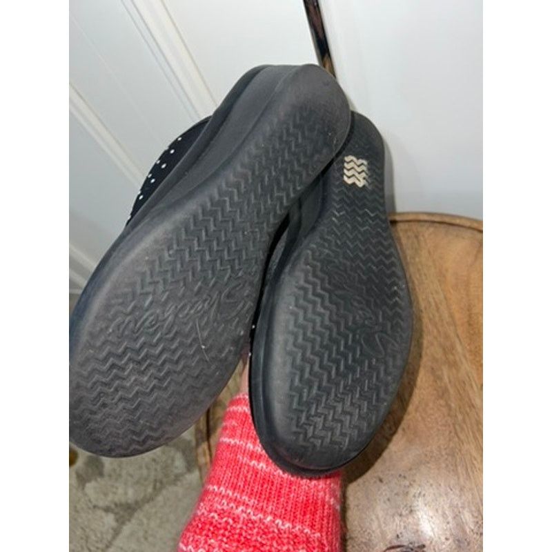 The Unbranded Brand Women's Black Studded Mules Size 10 Casual Chic Flats Size US 10 / IT 40 - 4 Thumbnail