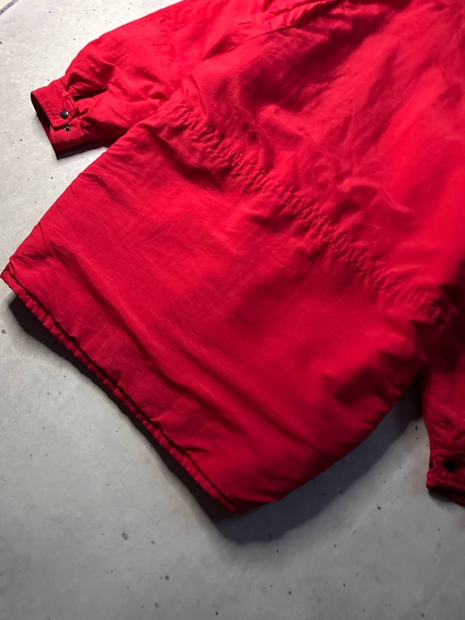 Adidas Vintage 80s Adidas Made in France Red Parka Jacket Men’s L Size US L / EU 52-54 / 3 - 12 Thumbnail