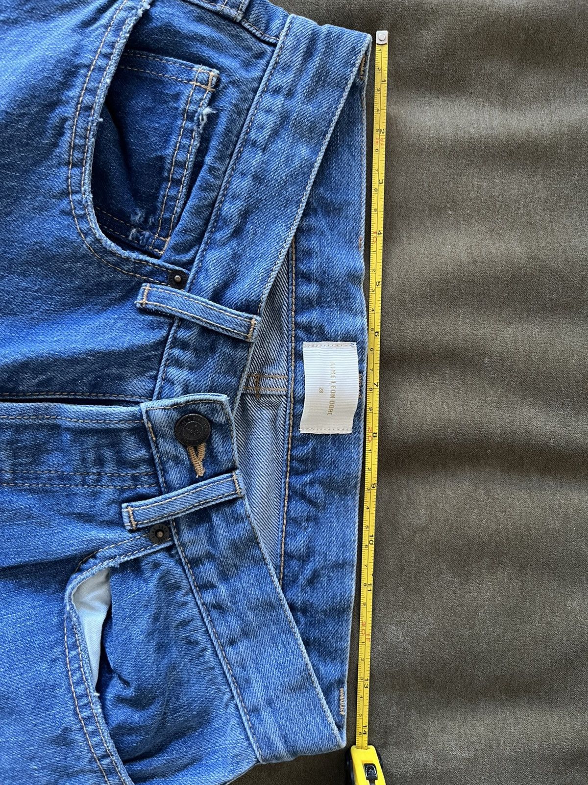 Aime Leon Dore Japanese Selvedge 5-Pocket Denim Size US 28 / EU 44 - 11 Thumbnail