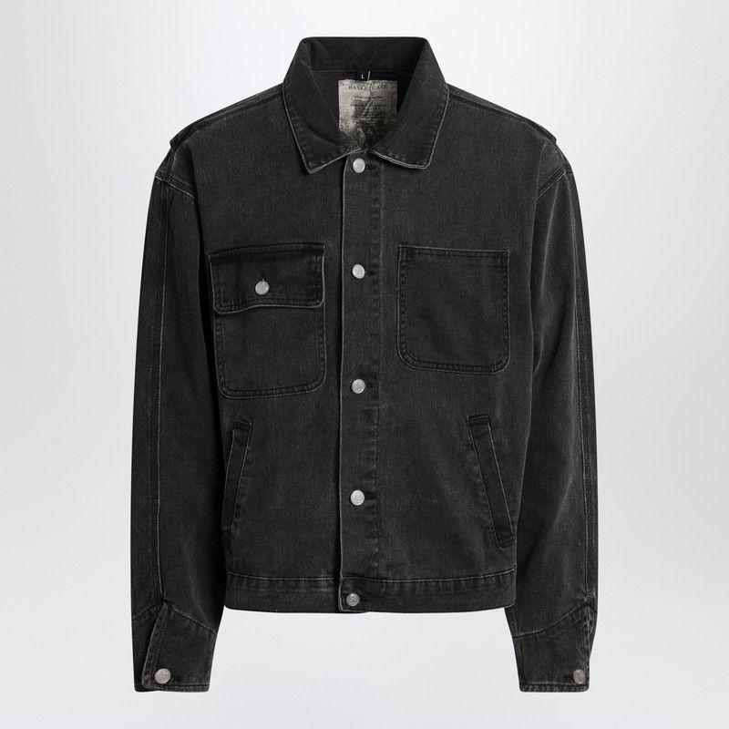 basketcase gallery Basketcase Gallery Black Washed Denim Jacket Size US L / EU 52-54 / 3 - 1 Thumbnail