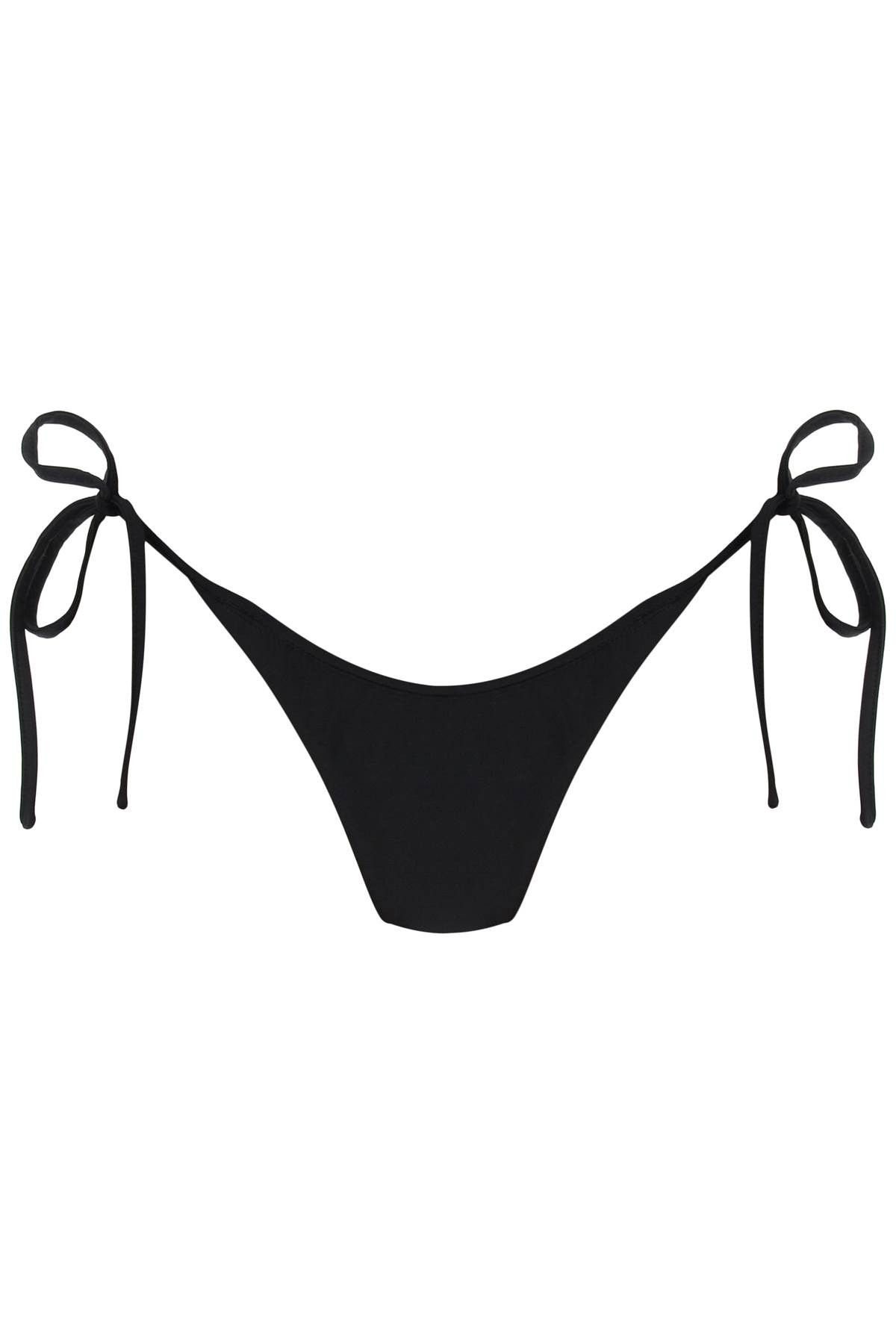 image of Self Portrait "bikini Bottom With Lace in Black, Women's (Size Small)