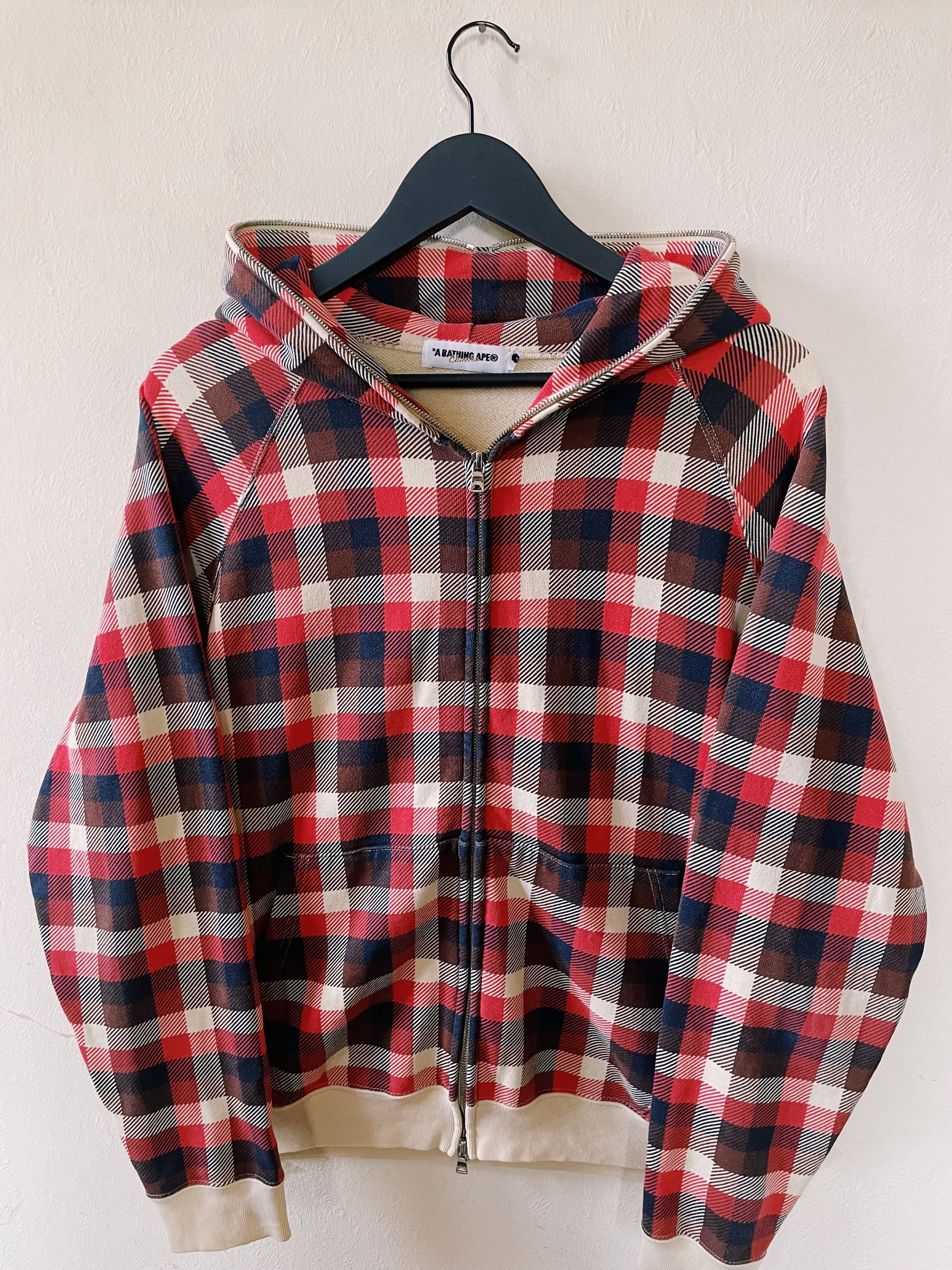 2000’s A BATHING APE PLAID CHECK JKT Vintage Y2K Bape A Bathing Ape Kyoto Limited Check Plaid