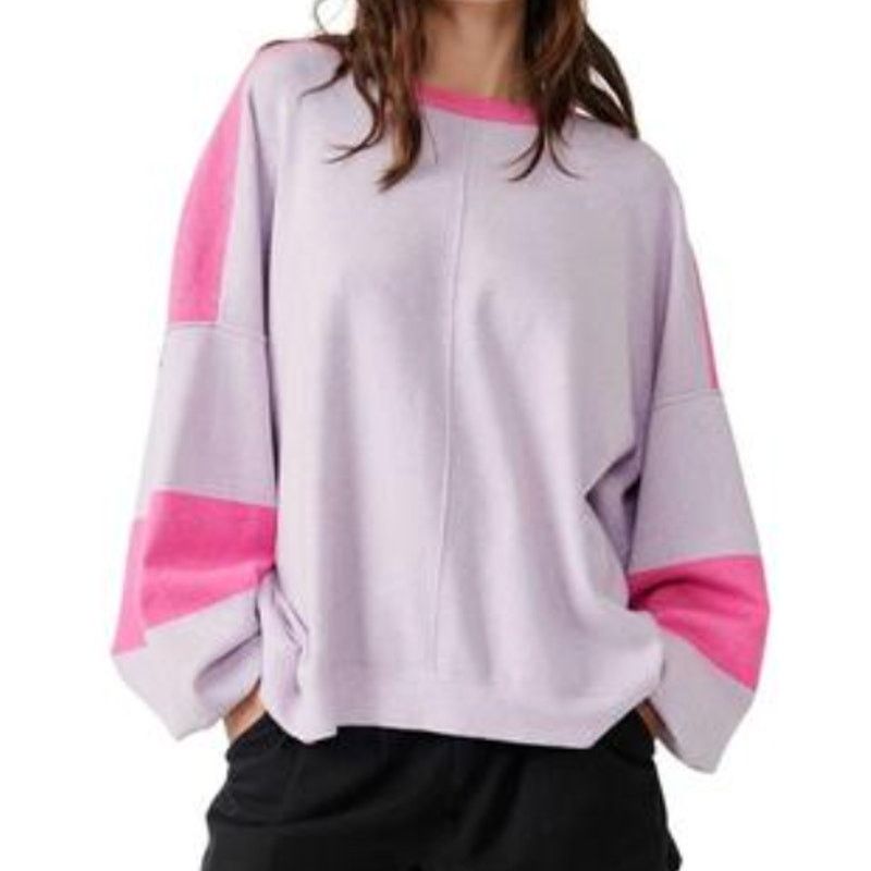 Free People Free People Uptown Colorblock Pullover Sweater, Size M Size M / US 6-8 / IT 42-44 - 1 Preview