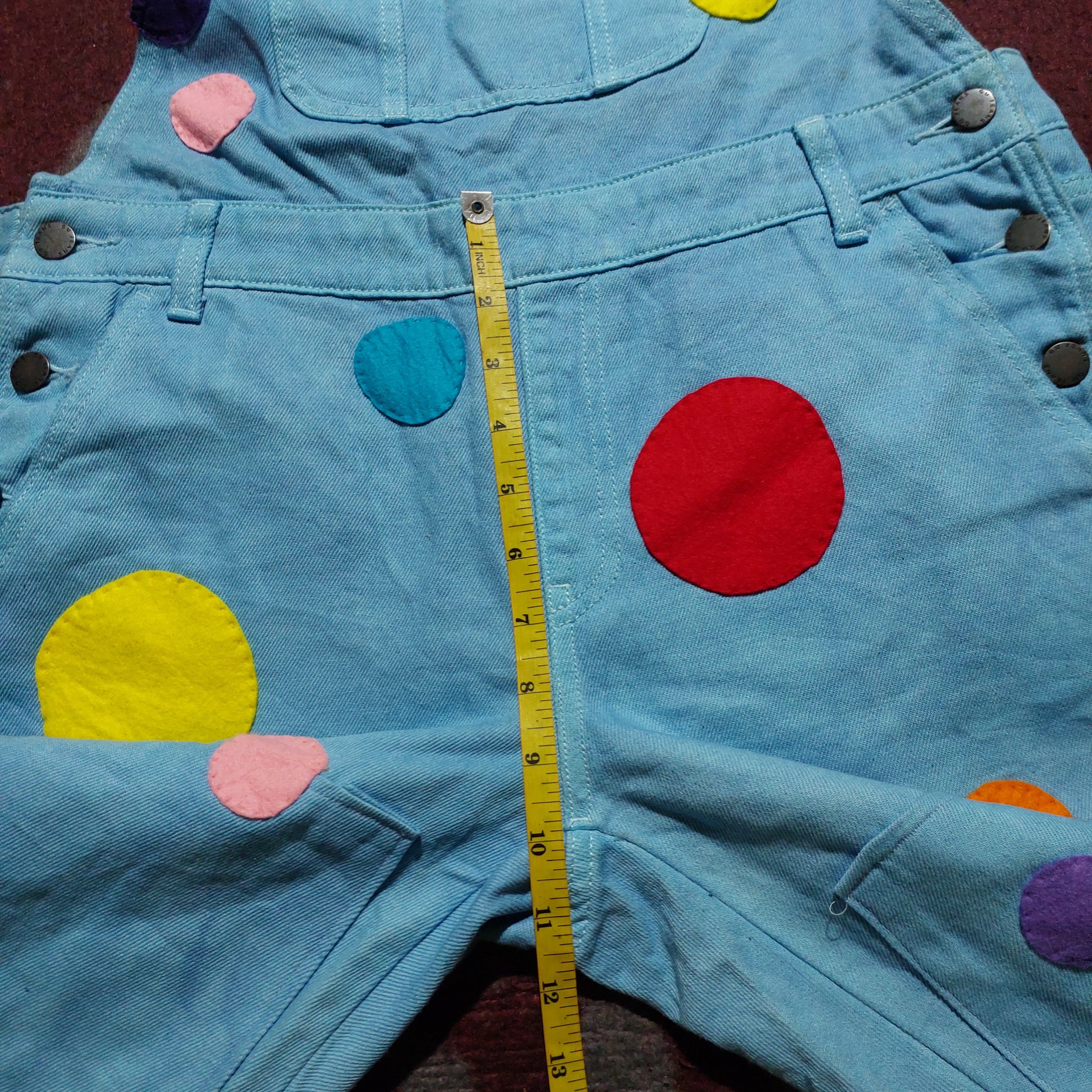 GU × Japanese Brand GU polcadot multicolour shorts jumsuits Size 34" / US 12 / IT 48 - 18 Thumbnail