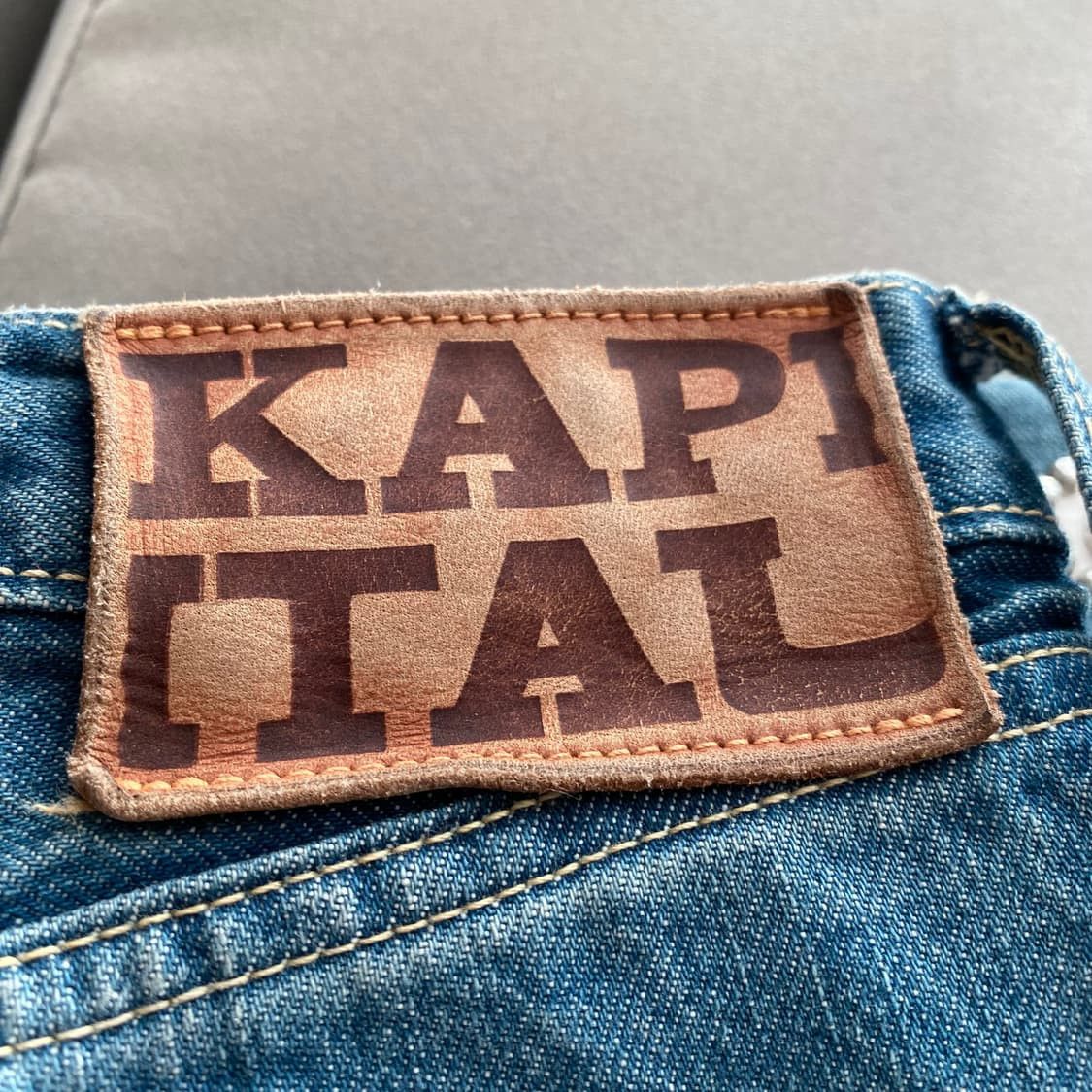 Kapital Kapital 14oz Monkey Cisco Gemstone denim jeans Size US 32 / EU 48 - 6 Thumbnail