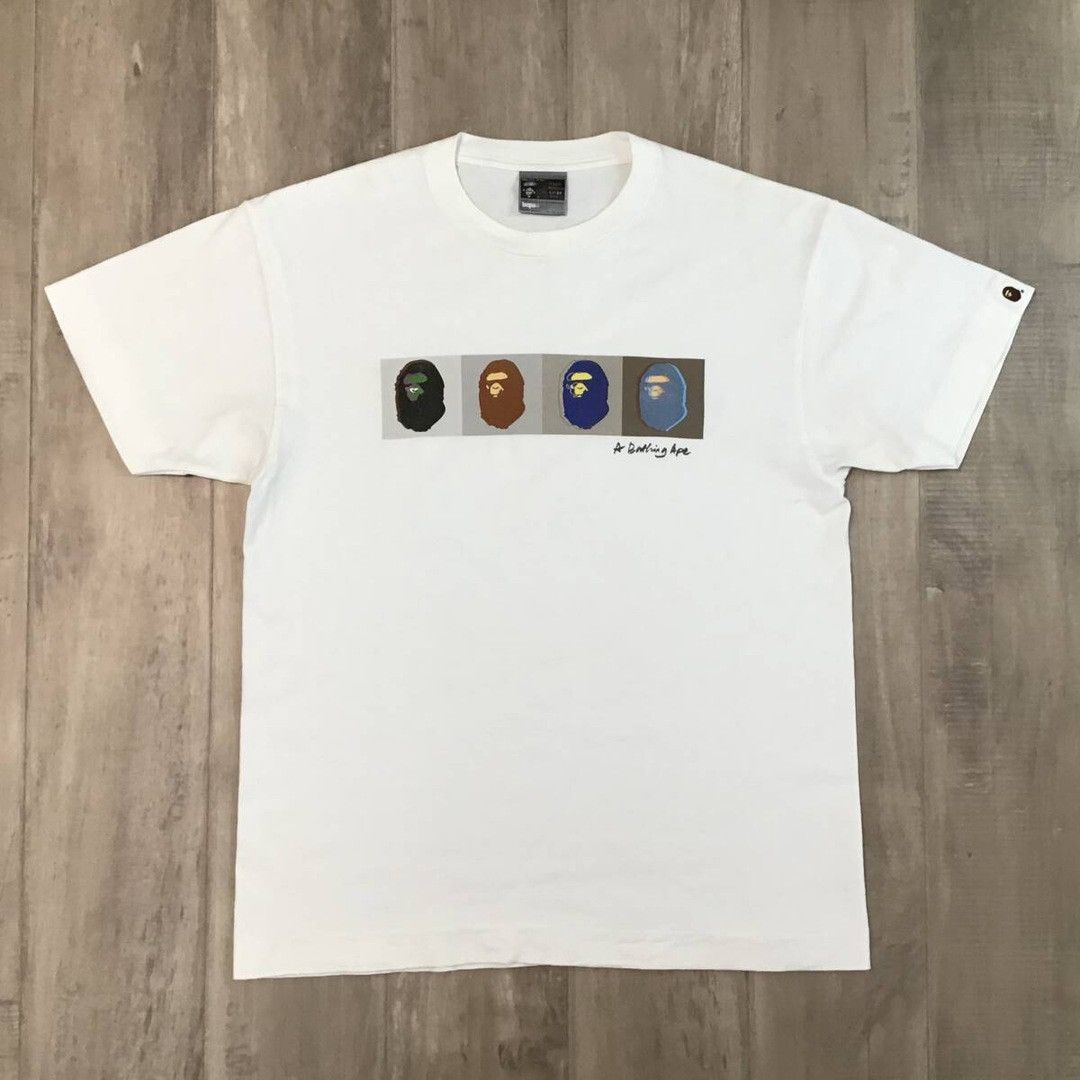 Bape × Nigo BAPE Andy Warhol art parody T-shirt a bathing ape NIGO Size US L / EU 52-54 / 3 - 1 Thumbnail