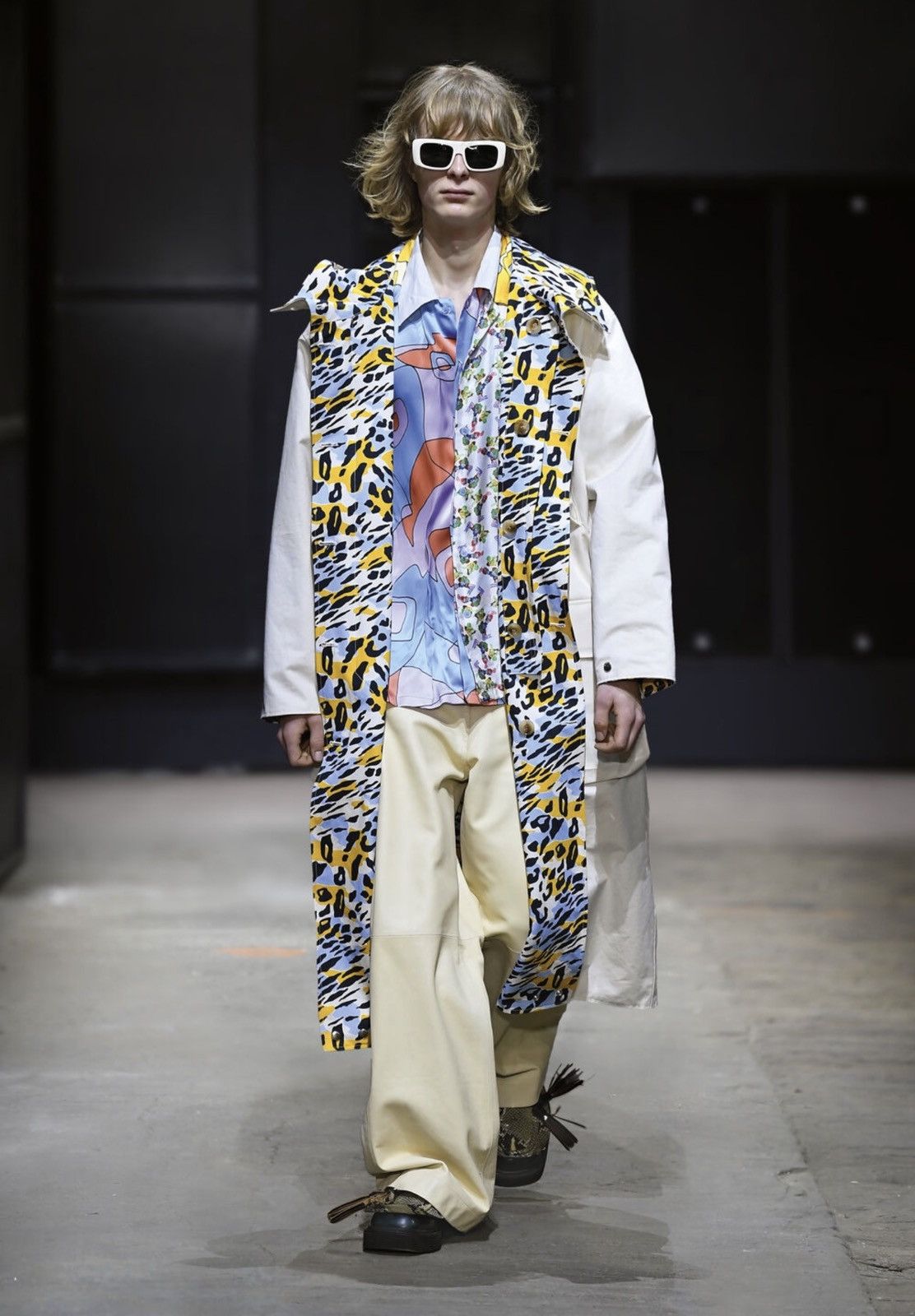 Marni MARNI reversible beige/leopard Coat FW2019 Size US M / EU 48-50 / 2 - 1 Thumbnail