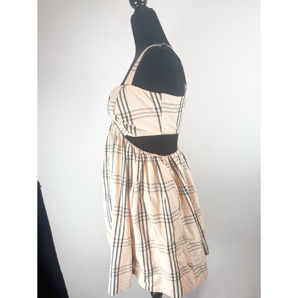 Free People NWOT Free People $138 Plaid Cutout Mini Dress Size Small Size S / US 4 / IT 40 - 6 Thumbnail