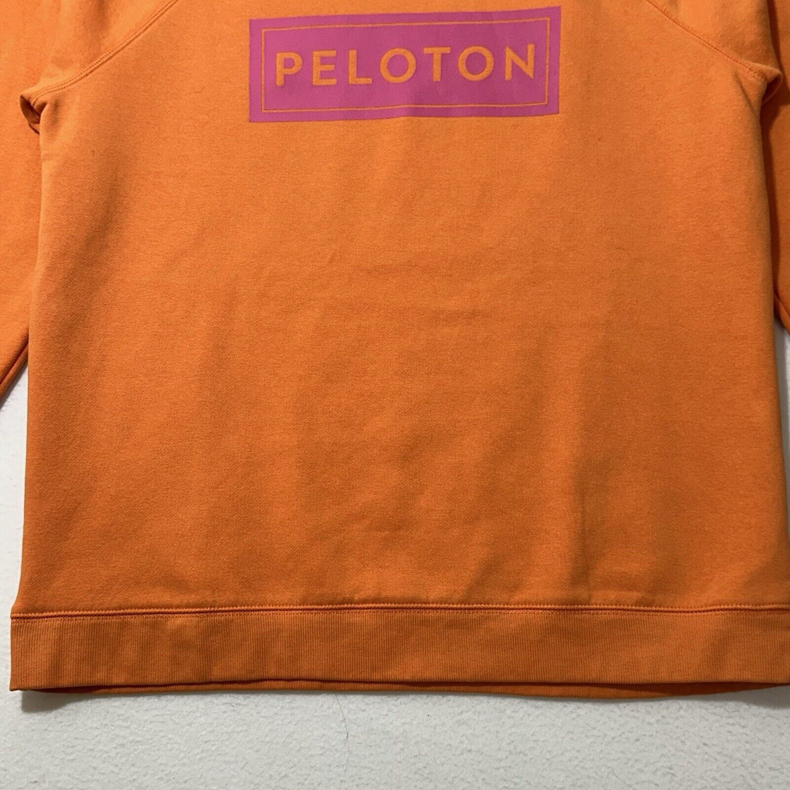Peloton Peloton Medium Orange Pink Block Classic Crewneck Sweatshirt Size M / US 6-8 / IT 42-44 - 5 Thumbnail