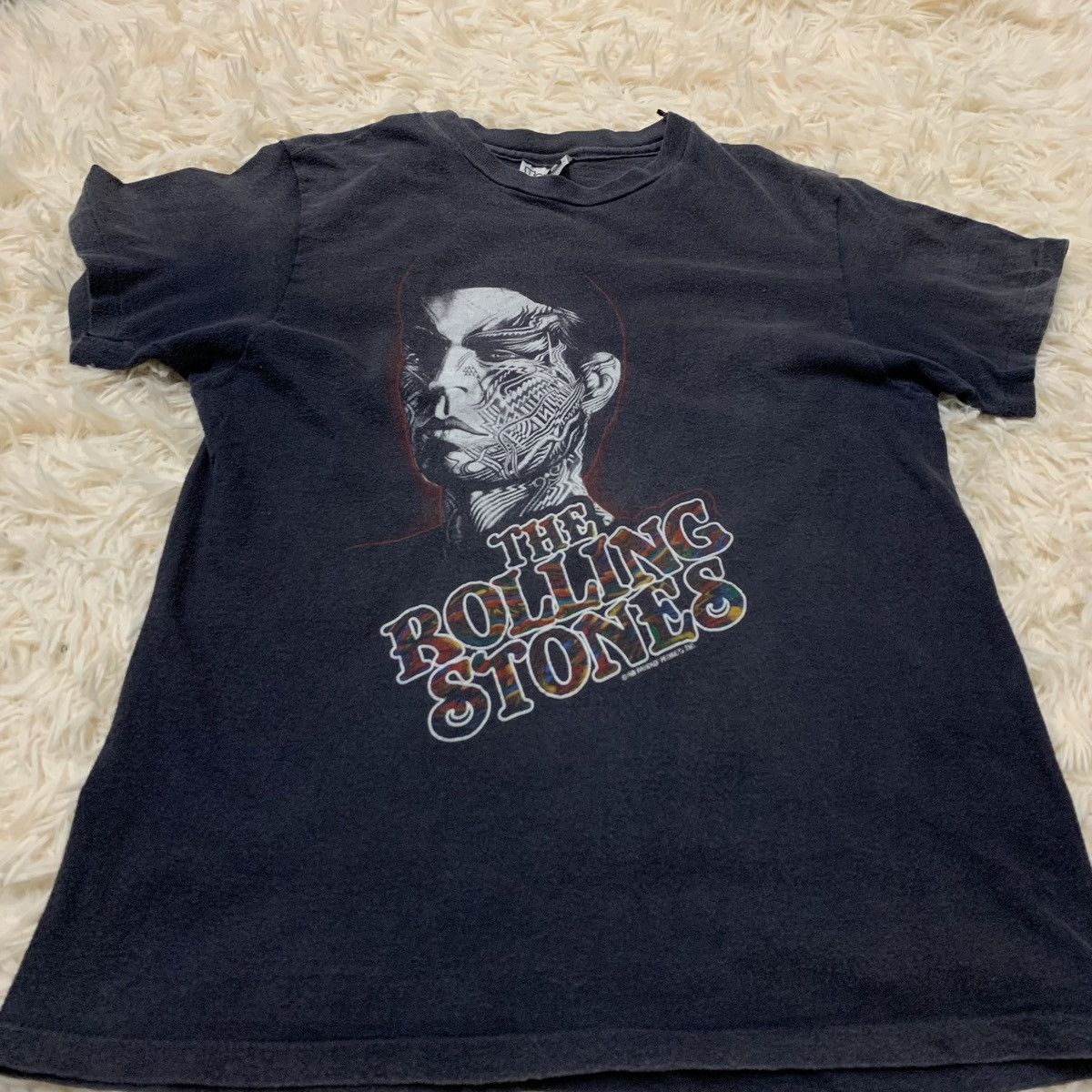 Band Tees Vintage 80s Rolling Stones Tattoo You 1981 Album T Shirt Size US M / EU 48-50 / 2 - 4 Thumbnail