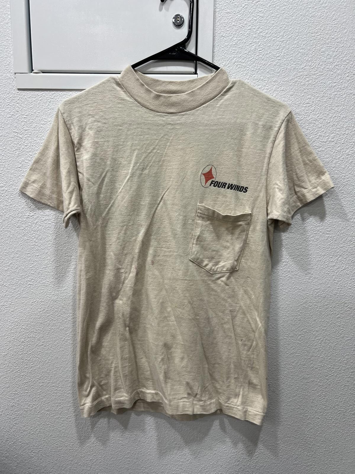 60/70s Four Winds Selvedge Pocket Tee