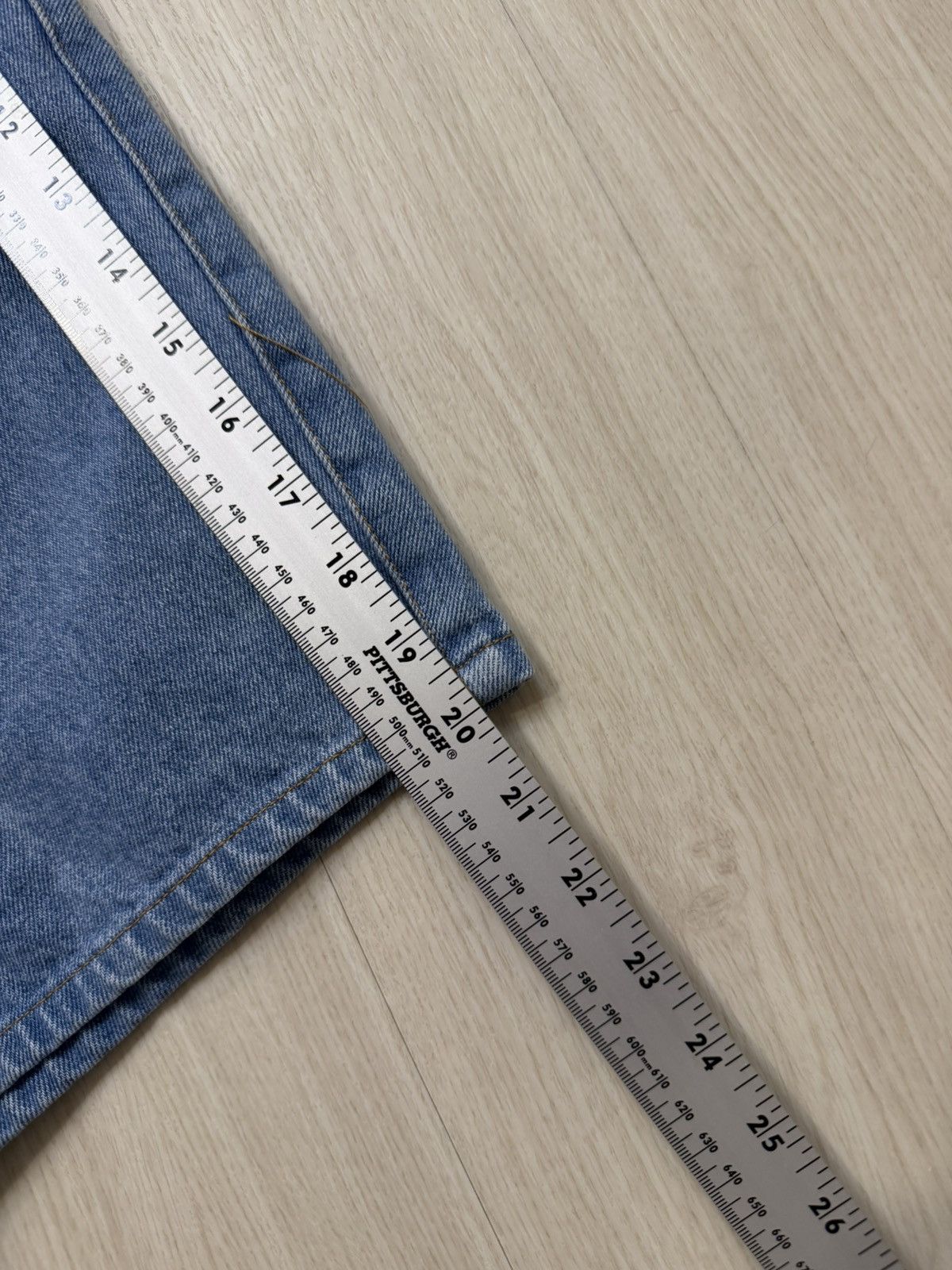 Other Vintage Great Land Light Wash Jean Shorts Size US 38 / EU 54 - 7 Thumbnail