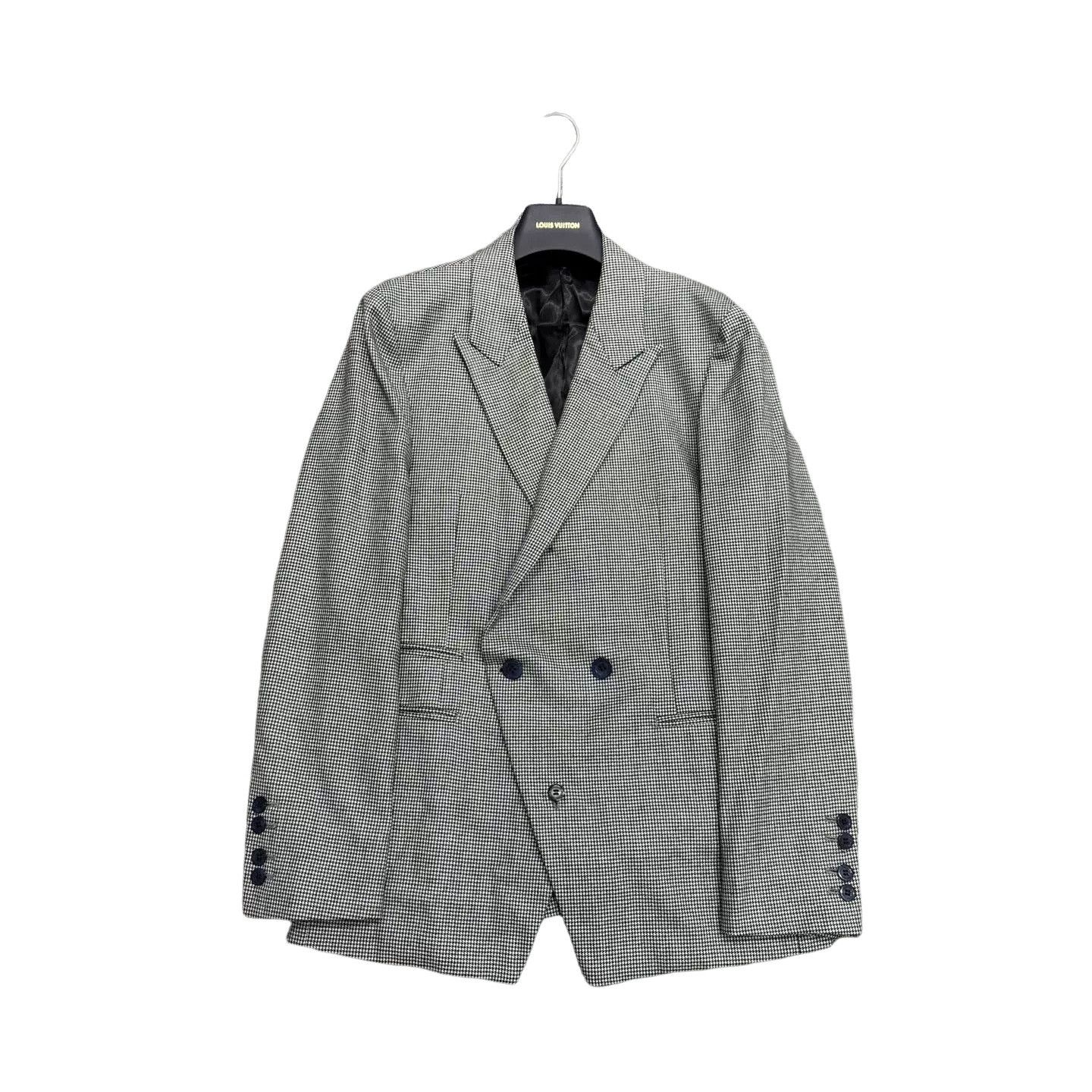 JOHN LAWRENCE SULLIVAN John Lawrence Sullivan Houndstooth Wool Blazer Size 36 Size 34R - 1 Thumbnail