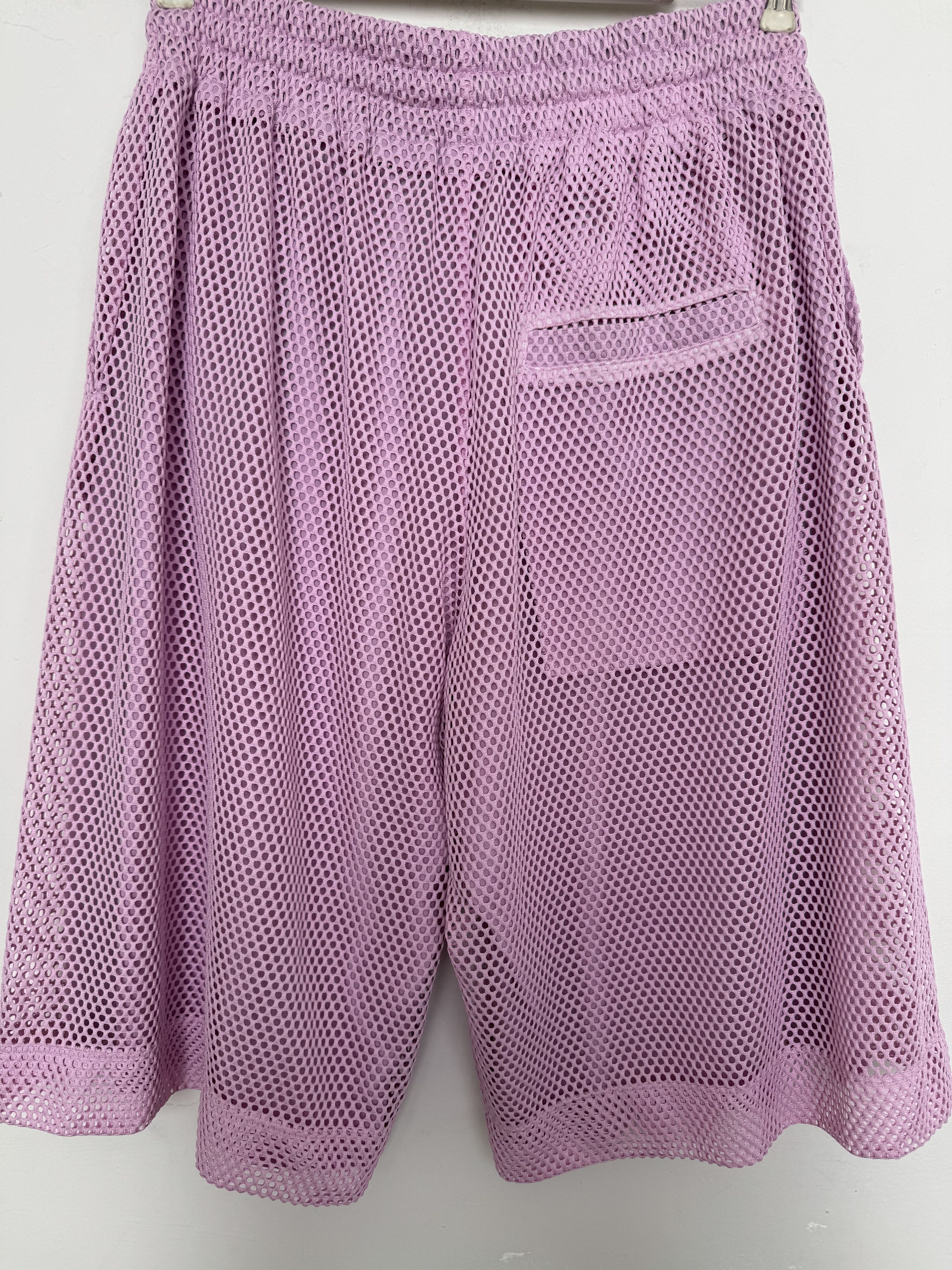 Dries Van Noten Hemen Mesh Shorts Size US 42 / EU 58 - 2 Thumbnail