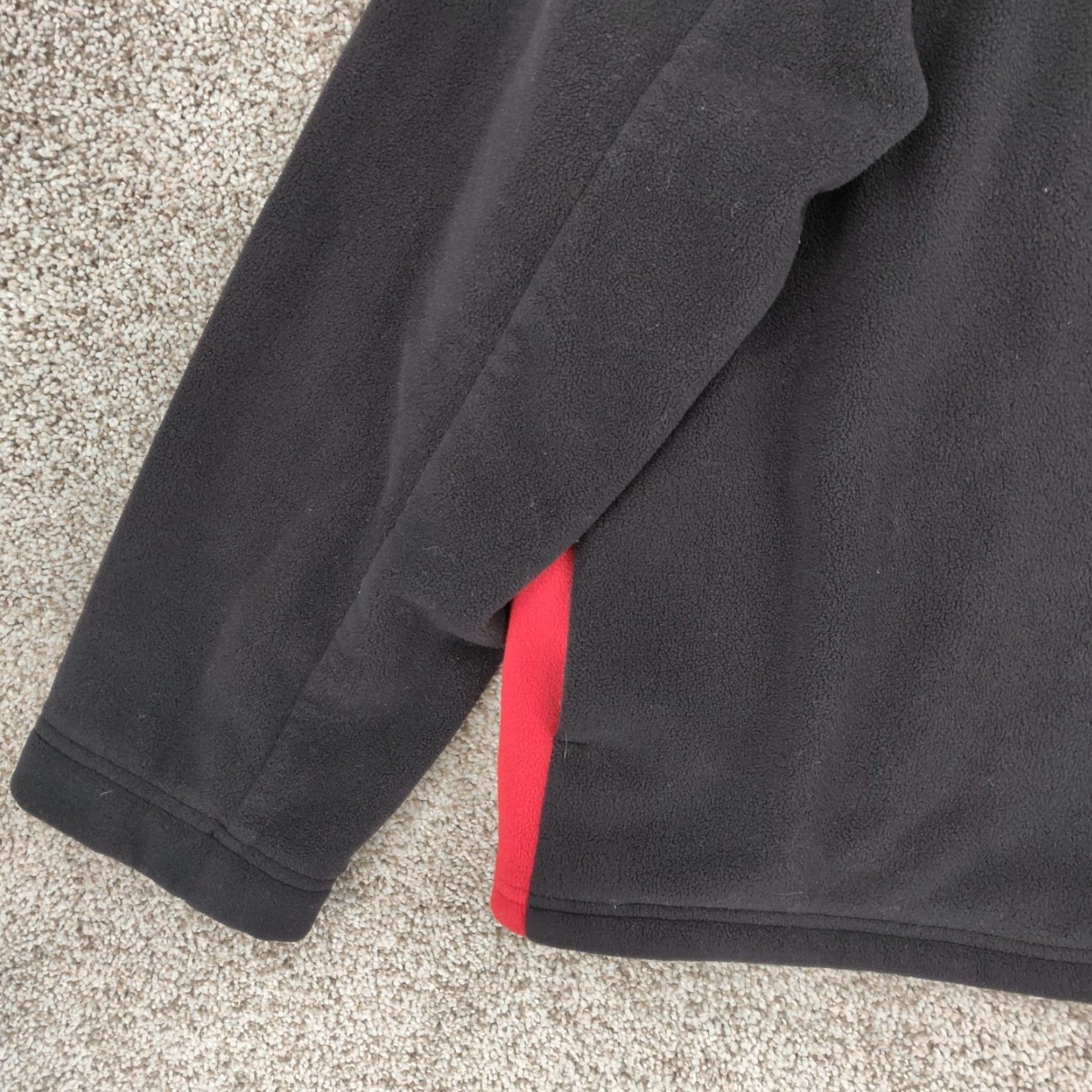 Polo Ralph Lauren VINTAGE Polo Ralph Lauren Pullover Sweatshirt Mens XL Black Mock Neck 1/4 Zip Fleece Thermal Logo Pockets USA Size US XL / EU 56 / 4 - 3 Thumbnail