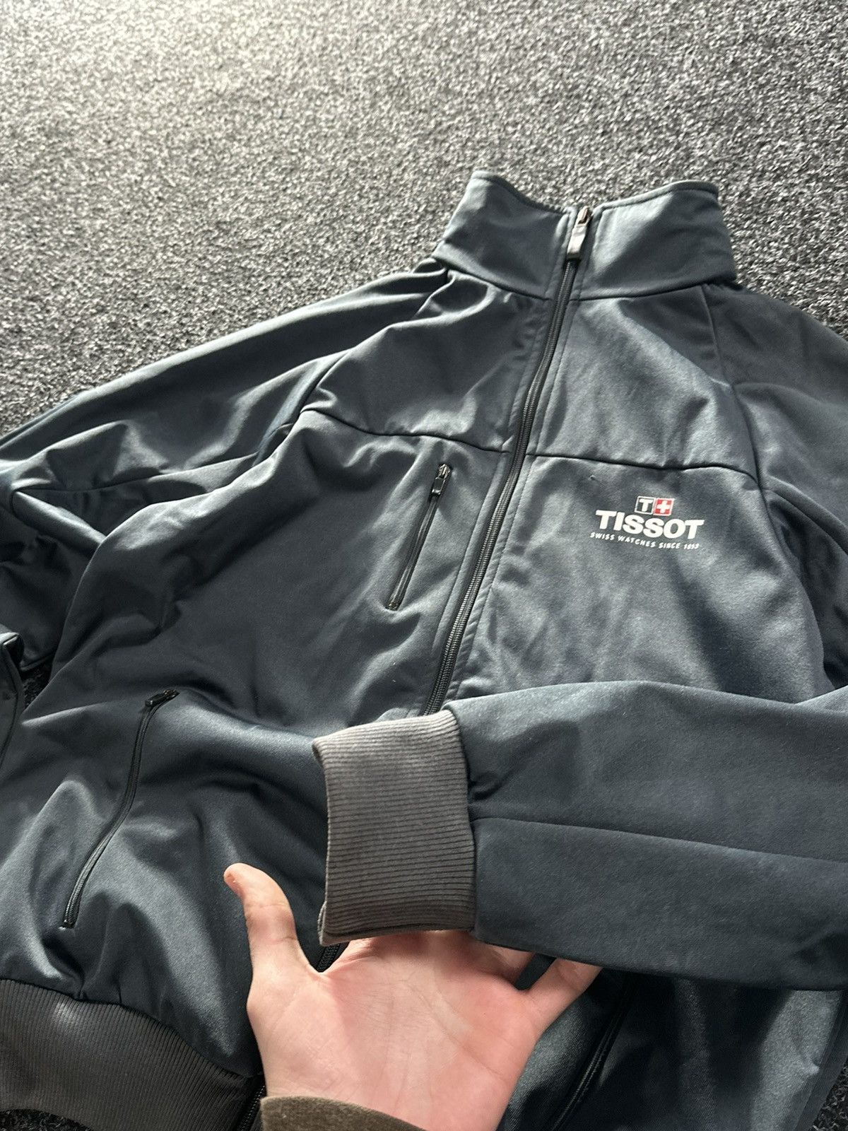 Tissot 🚨 VINTAGE TISSOT OLYMPIC JACKET BIG LOGO LUXURY WATCH Size US M / EU 48-50 / 2 - 9 Thumbnail