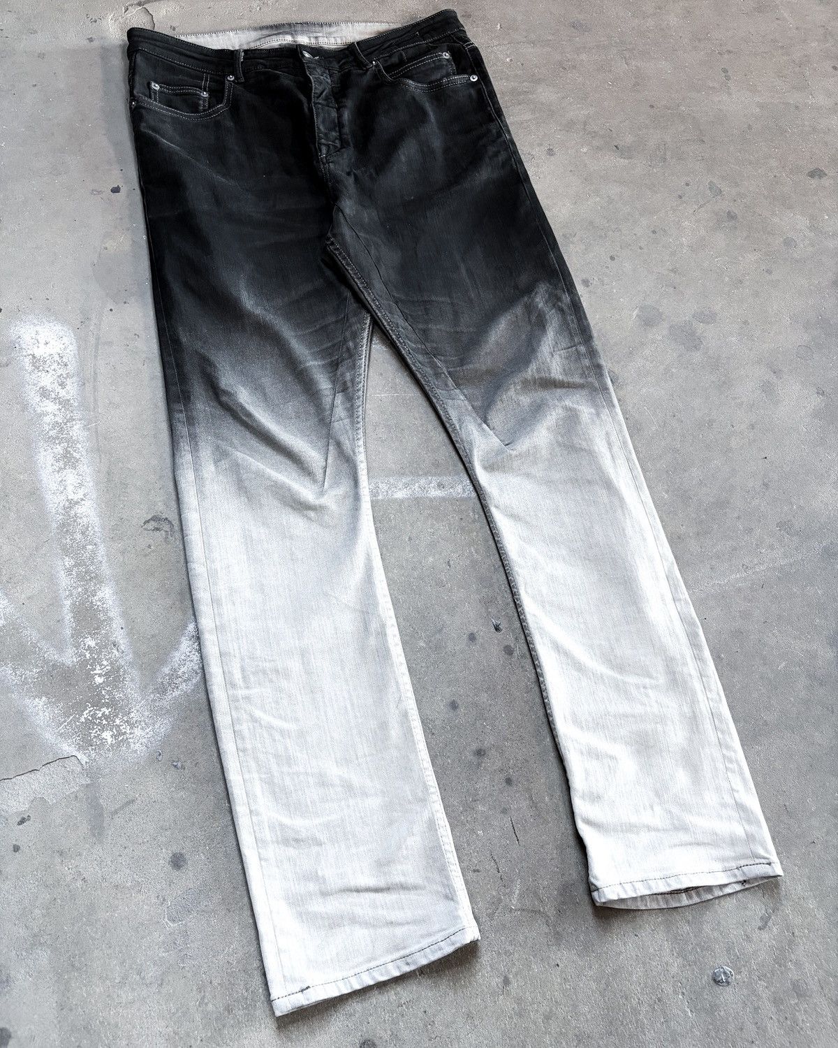 Rick Owens F/W19 SAMPLE GRADIENT DETROITS Size US 32 / EU 48 - 3 Thumbnail