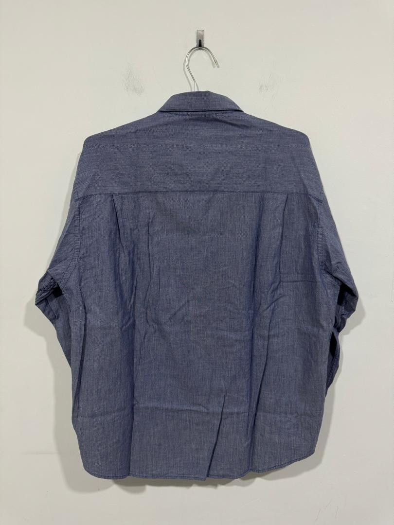Yves Saint Laurent Vintage YSL Blue Shirt Size US XXL / EU 58 / 5 - 5 Thumbnail