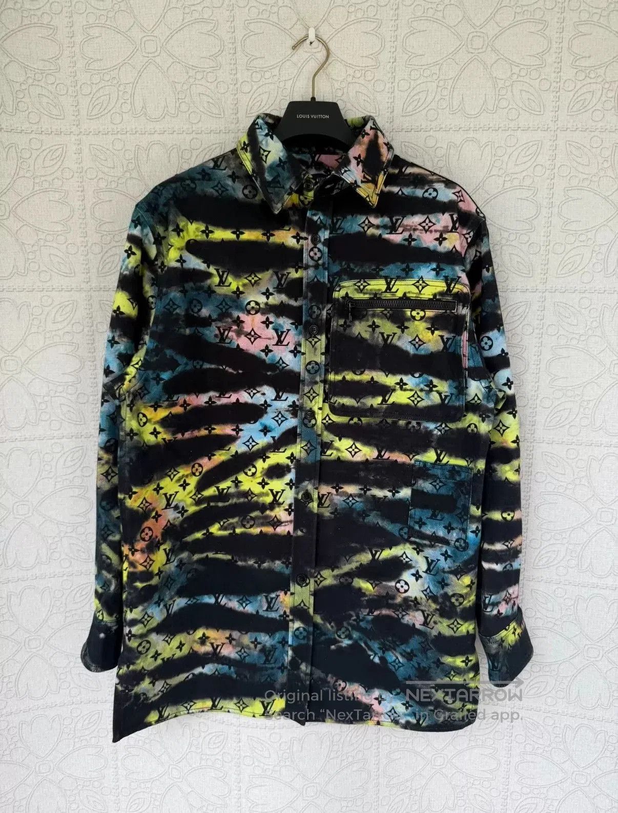 Louis Vuitton louis vuitton neon patterned denim jacket. Size US L / EU 52-54 / 3 - 1 Thumbnail