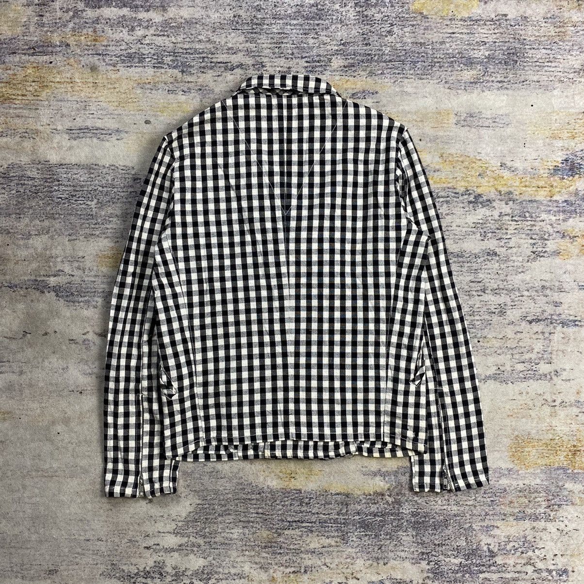 Japanese Brand Milk boy plaid biker jacket Size US S / EU 44-46 / 1 - 2 Thumbnail