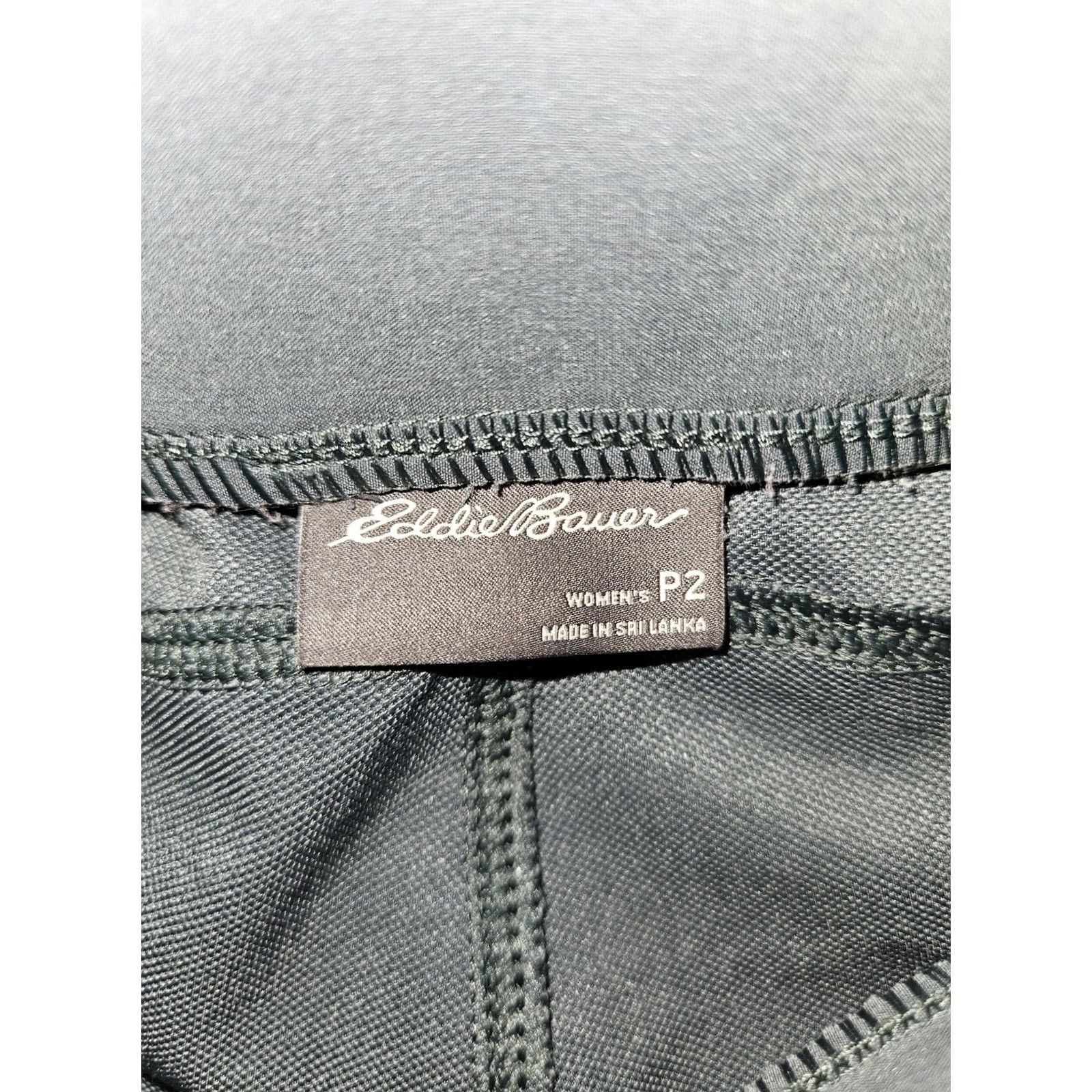 Eddie Bauer Eddie Bauer Pants Womens P2 Gray Ankle Hiking Slim Pull On Elastic Waist Stretch Size 26" / US 2 / IT 38 - 2 Thumbnail