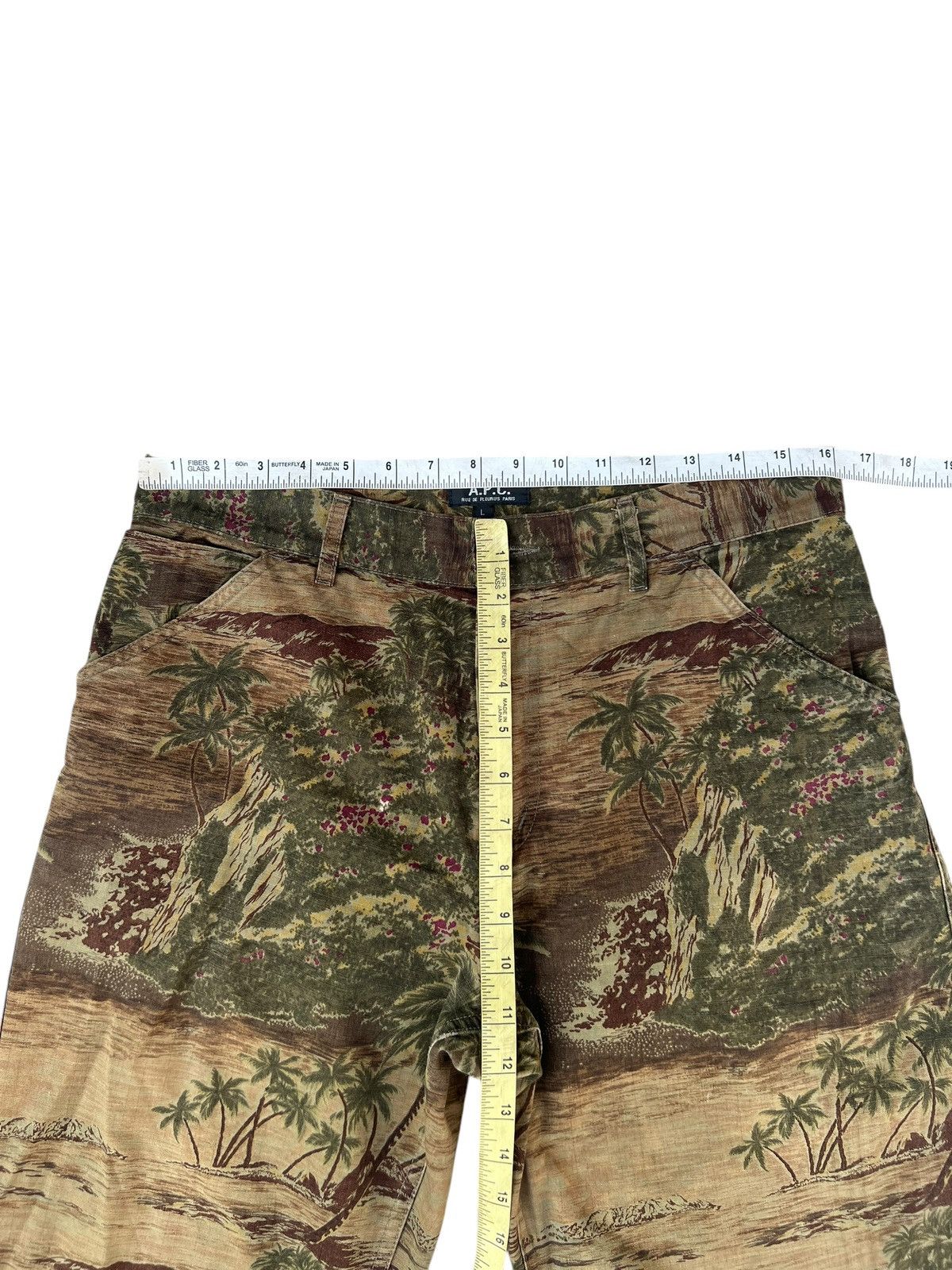 A.P.C. Vintage 90s A.P.C. Made in France 3 Quarter Pant Size US 31 - 4 Thumbnail
