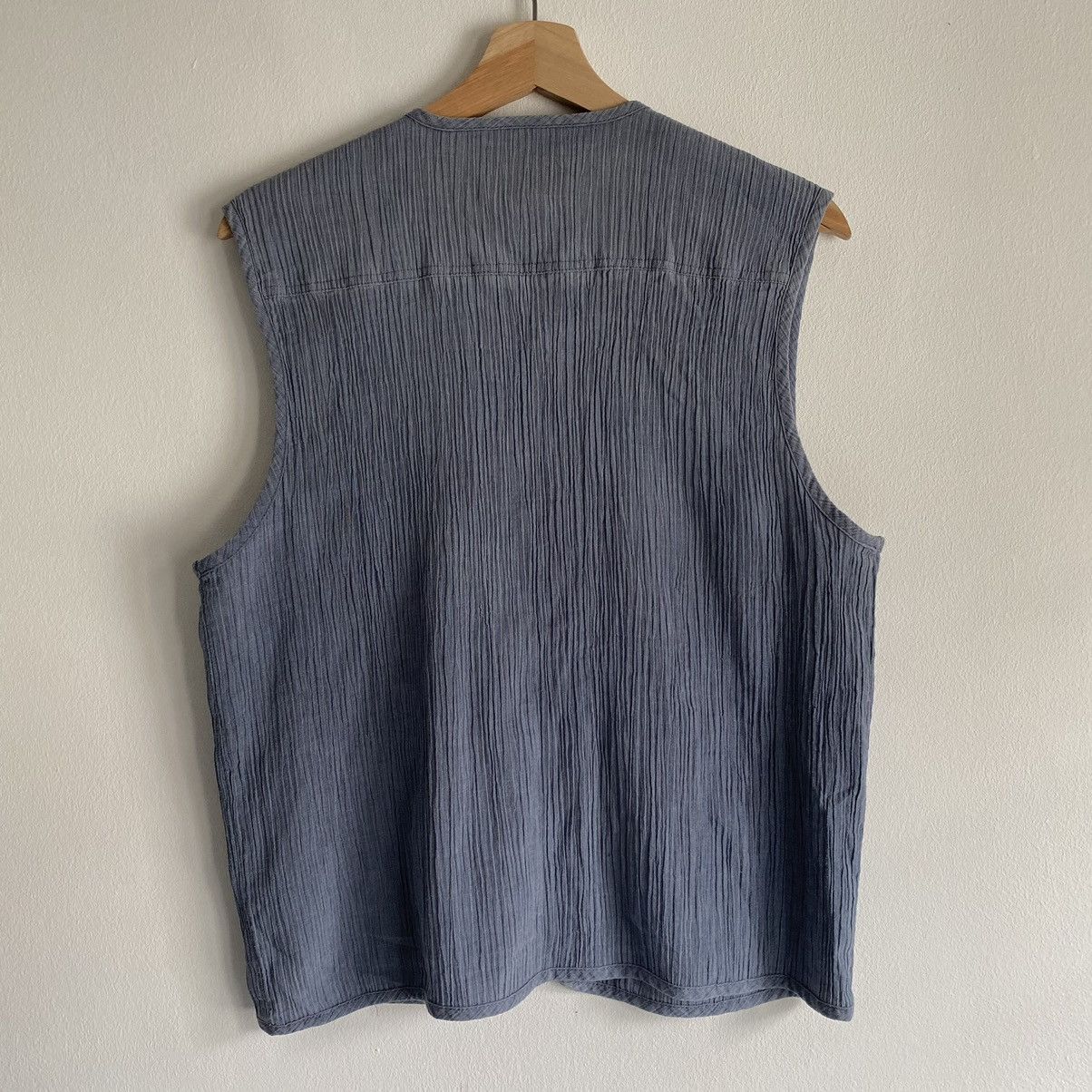 Vintage Margiela MM6 Inspired Alternative Pleated Vest Size US M / EU 48-50 / 2 - 4 Thumbnail