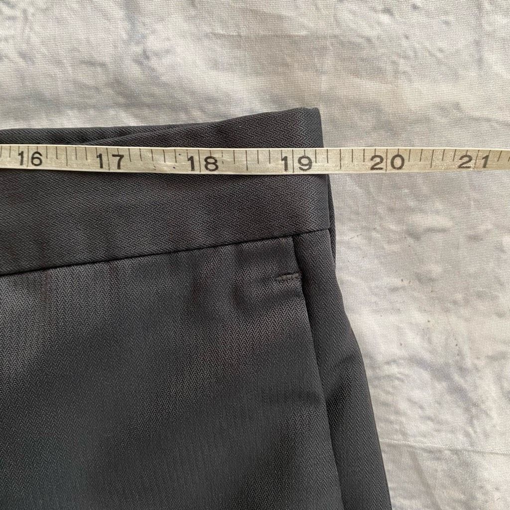 Liz Claiborne Claiborne men 38/32 flat front dress pants grey Size US 38 / EU 54 - 9 Thumbnail