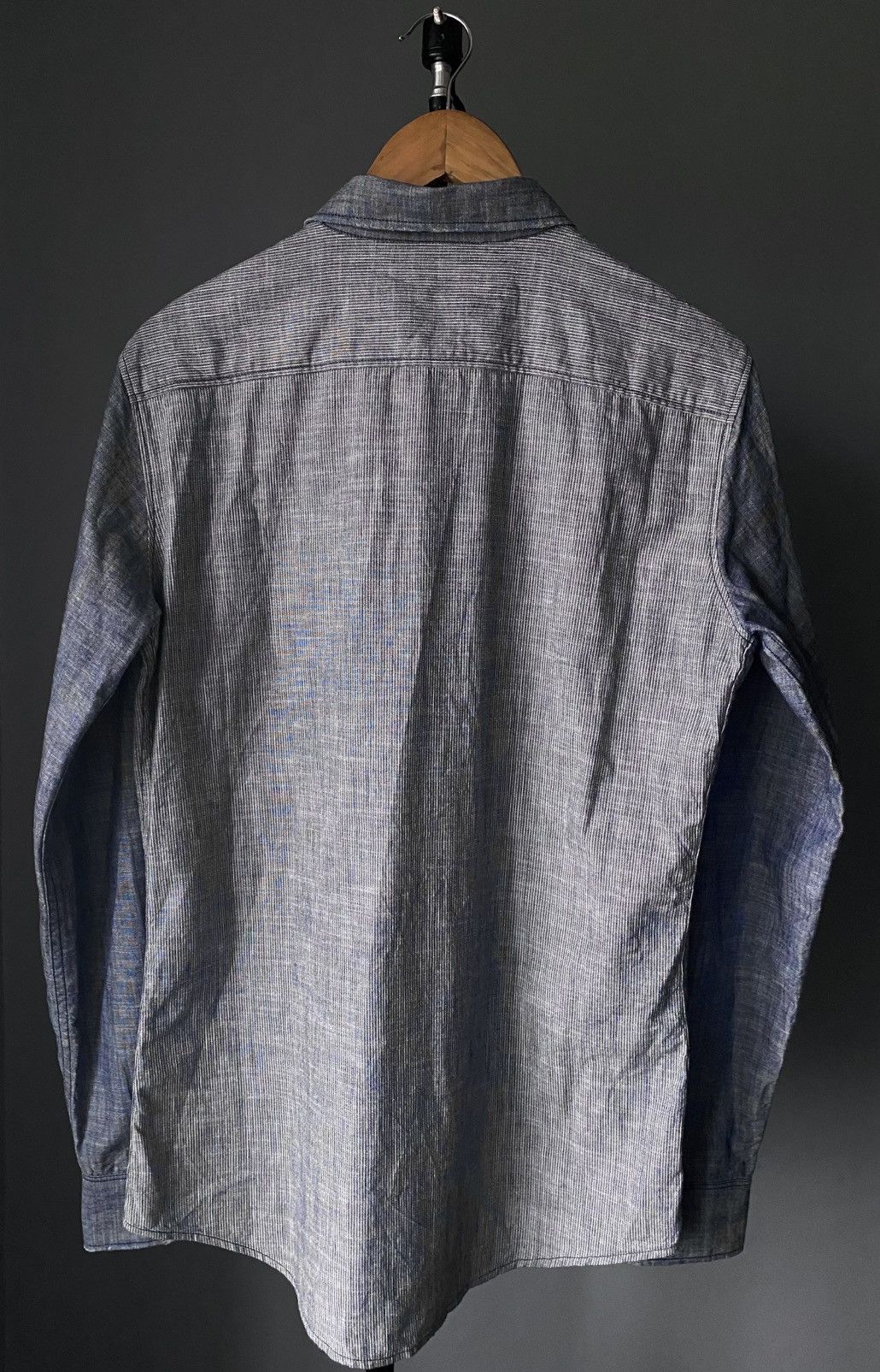 Dsquared2 Dsquared2 2012 Distressed Denim Shirt with Pocket Patch Logo Size US M / EU 48-50 / 2 - 17 Thumbnail