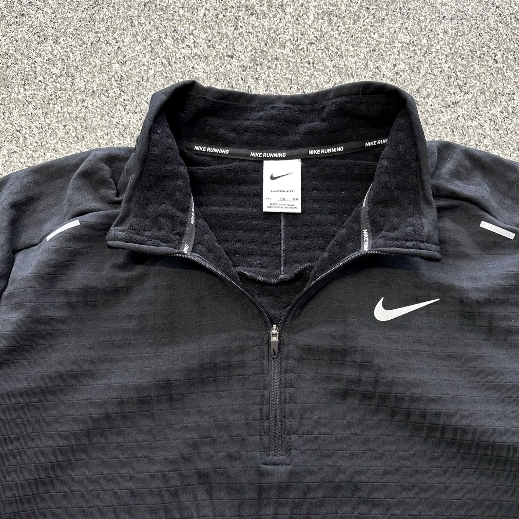 Nike Nike 1/4 Zip Pullover Mens XXL Therma Sphere 3.0 CU6087 Black DRI-Fit Running Activewear Long Sleeve Mock Neck Size US M / EU 48-50 / 2 - 2 Thumbnail