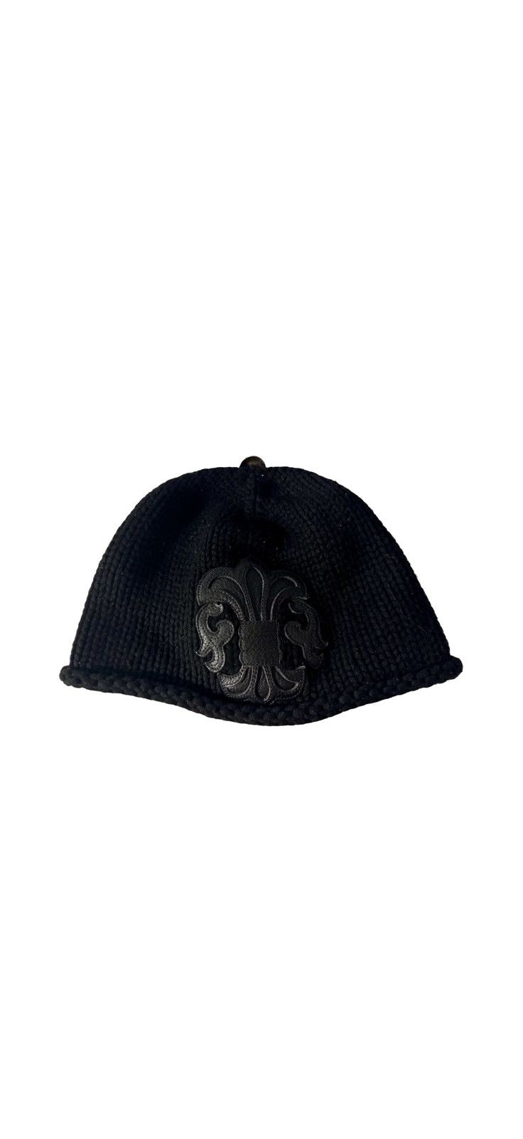 Chrome Hearts Chrom Hearts Fleur Patch Beanie Size ONE SIZE - 7 Thumbnail