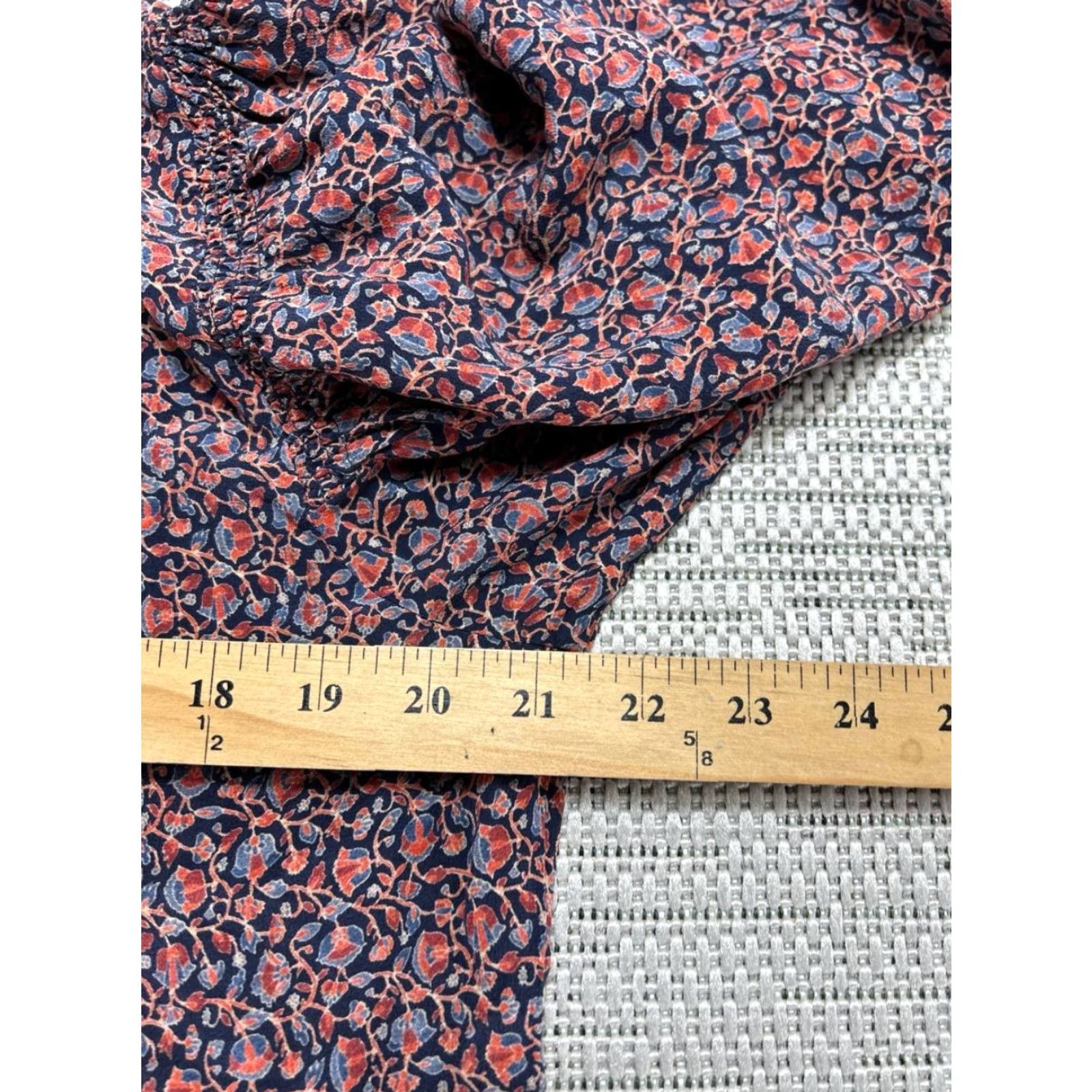 Rebecca Taylor Rebecca Taylor Blouse Womens 14 Multicolor Floral Silk Collared Shirt Size XL / US 12-14 / IT 48-50 - 6 Thumbnail