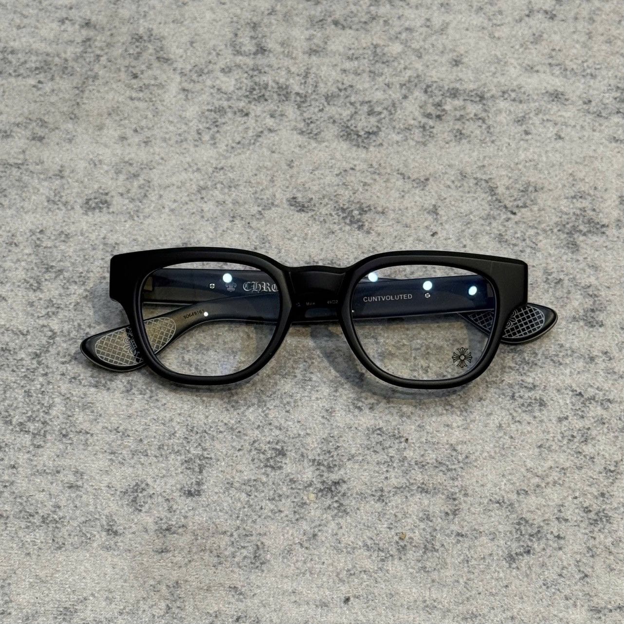 Chrome Hearts CHROME HEARTS CUNTVOLUTED MATTE BLACK Size ONE SIZE - 7 Thumbnail