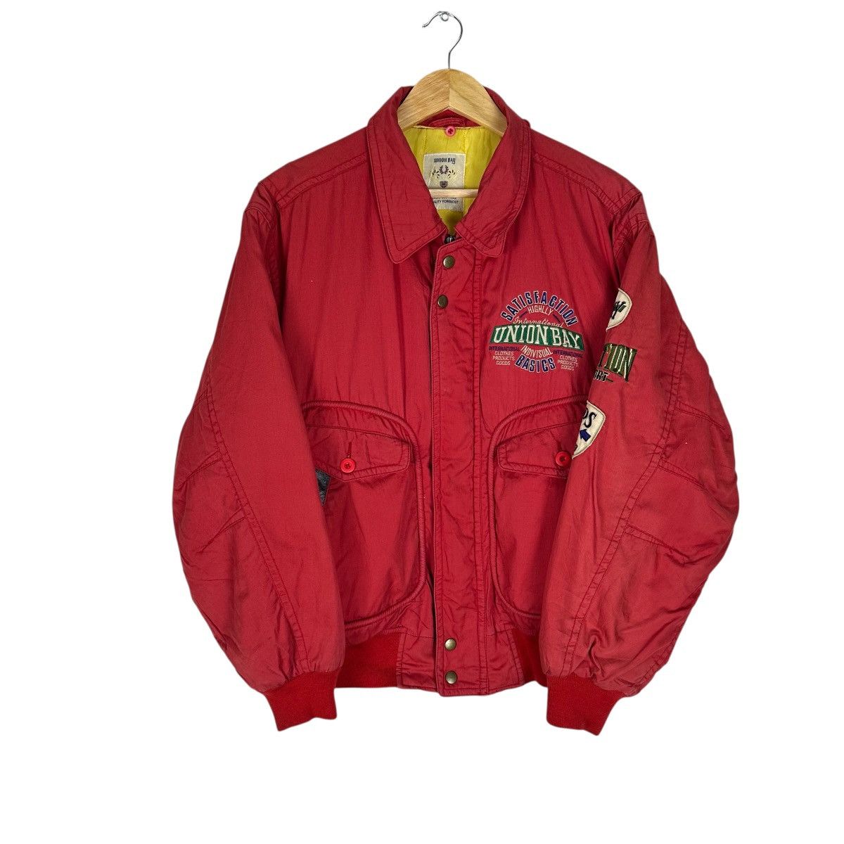 Japanese Brand UNION BAY PATCH JACKET LIKE ISSEY MIYAKE Size US L / EU 52-54 / 3 - 1 Thumbnail