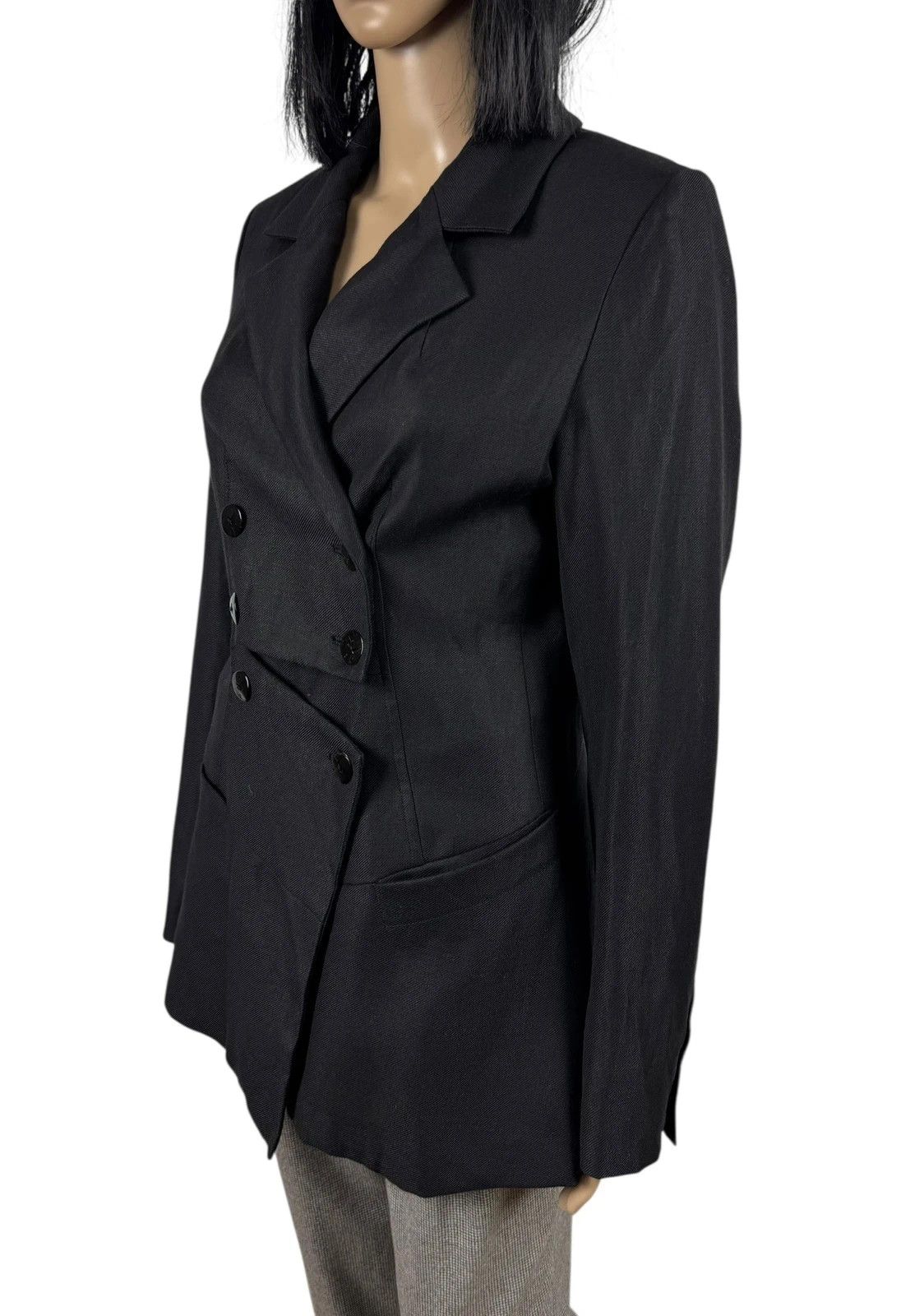 Sarah Pacini Sarah Pacini Deconstructed Blazer Linen Wool size 1 Size S / US 4 / IT 40 - 7 Thumbnail