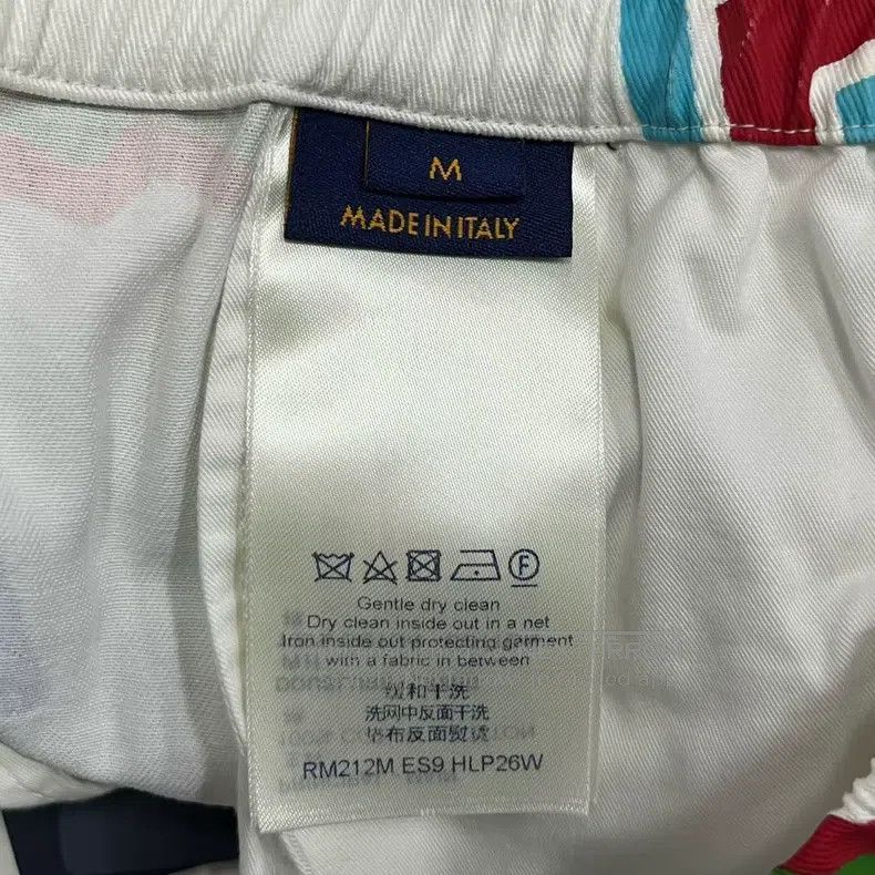 Louis Vuitton Louis Vuitton size m White Letter Logo Full Print Elastic B Size US 28 / EU 44 - 3 Thumbnail