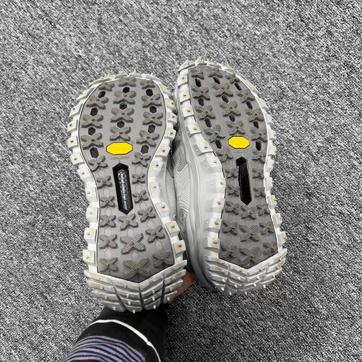 Moncler Moncler Collab Trailgrip GTX Gray Platform Hiking Shoe 36 Size US 5.5 / IT 35.5 - 6 Thumbnail