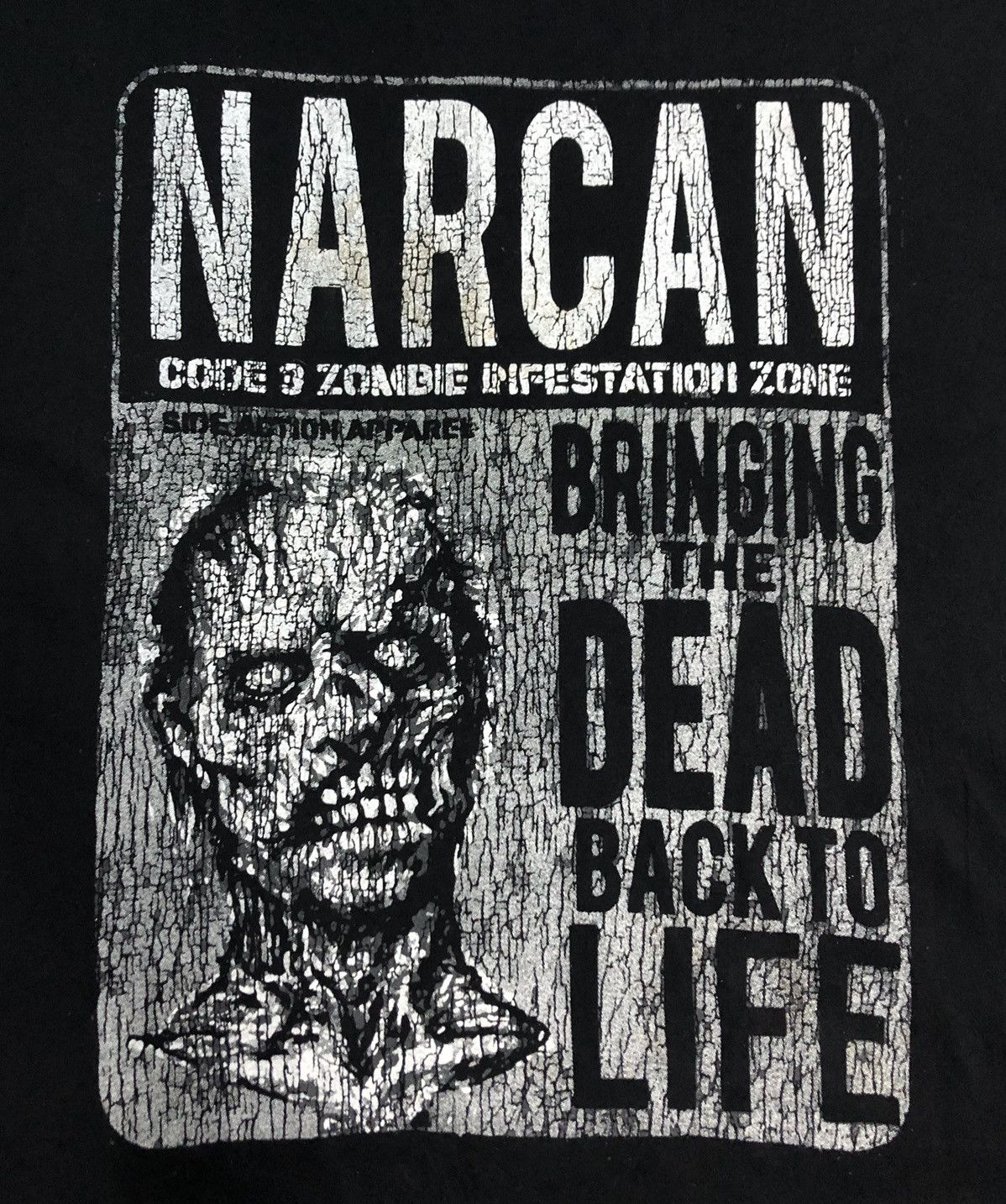Vintage Vintage Narcan Code&Zombie Infestation Zone T-Shirt Size US L / EU 52-54 / 3 - 3 Thumbnail