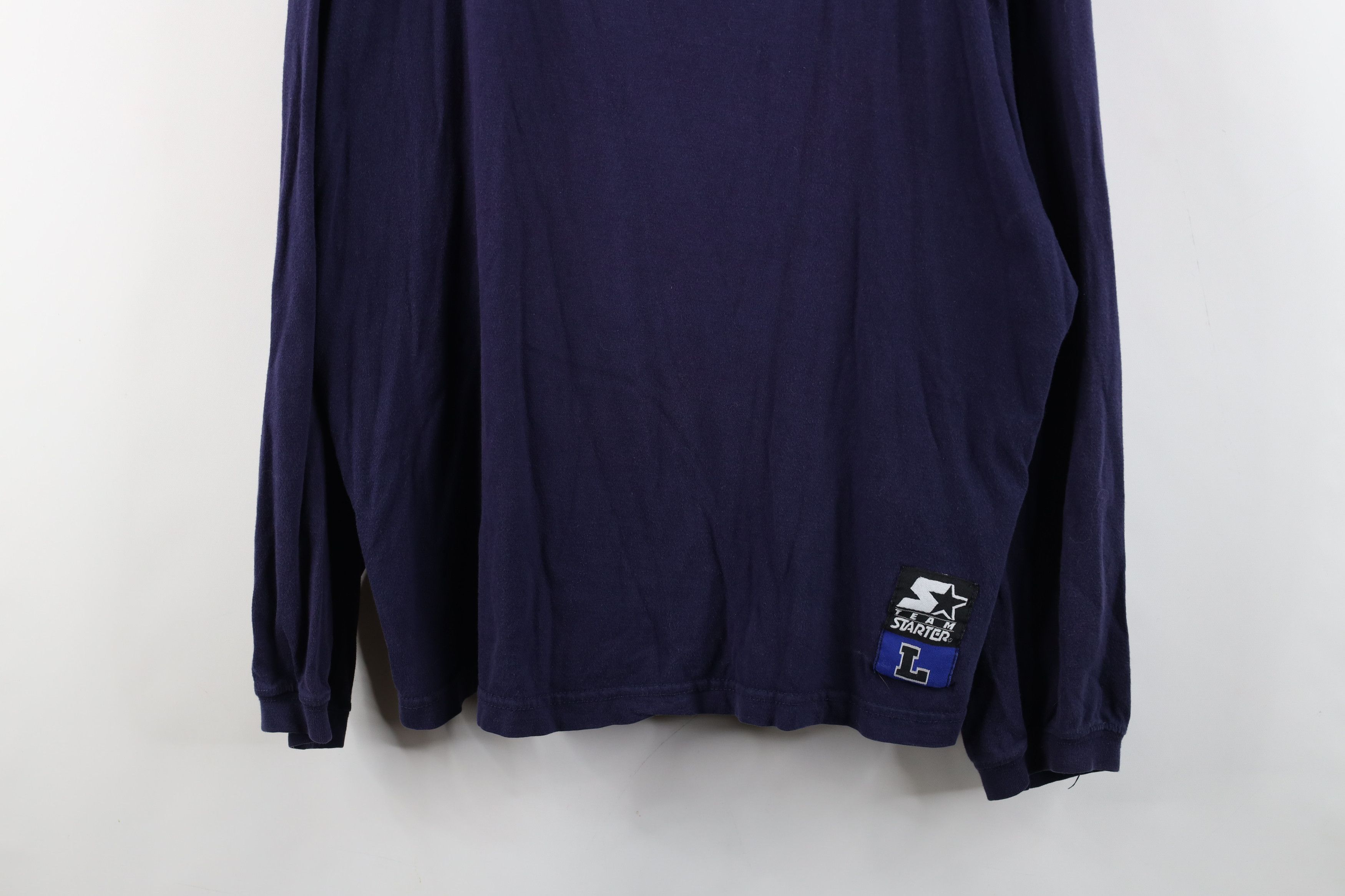 Starter × Vintage Vintage 90s Starter University of Toledo Long Sleeve T-Shirt Size US L / EU 52-54 / 3 - 3 Thumbnail