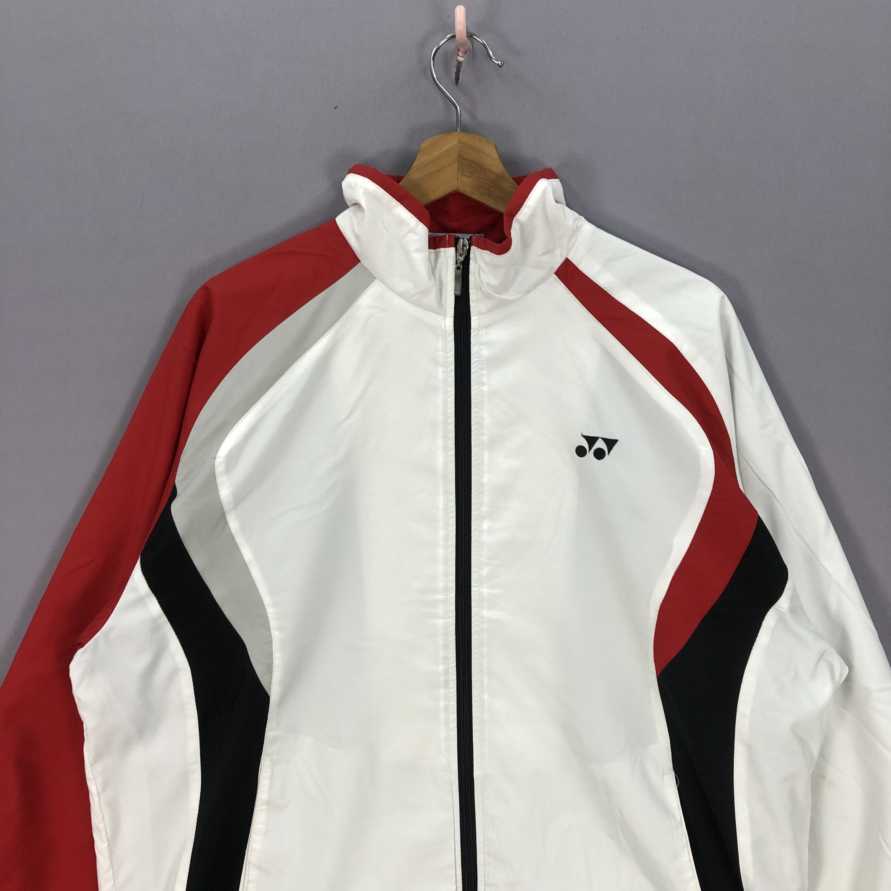 Japanese Brand × Vintage Vintage Yonex Windbreaker Zipper Nylon Training Jackets Size US XL / EU 56 / 4 - 2 Thumbnail