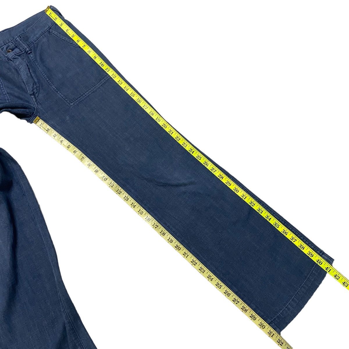 45rpm 45rpm Denim Flare Fatigue Pant Size 29" - 20 Thumbnail