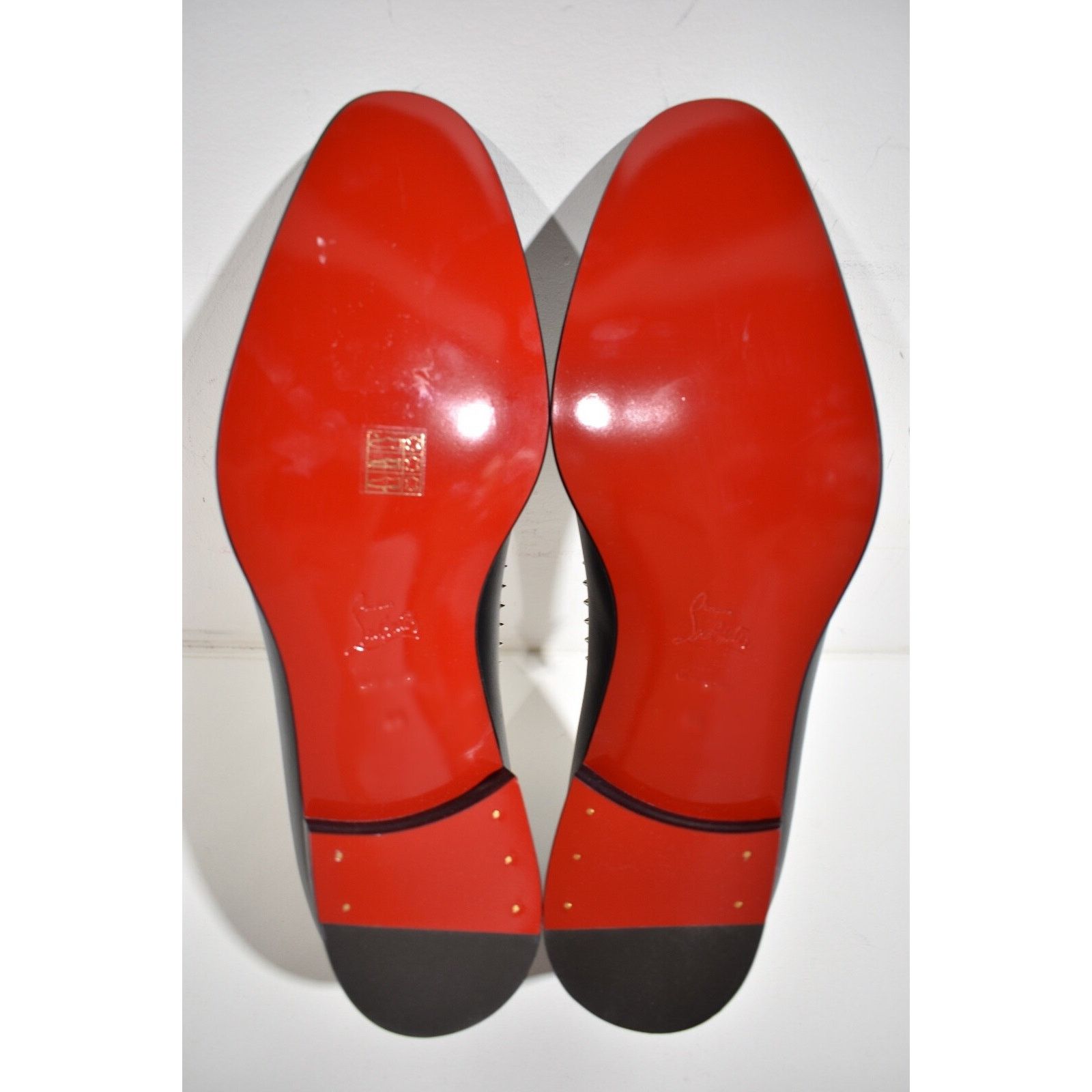 Christian Louboutin Christian Louboutin Calf Leather Spike Dress Loafer 44 11 Size US 11 / EU 44 - 12 Thumbnail