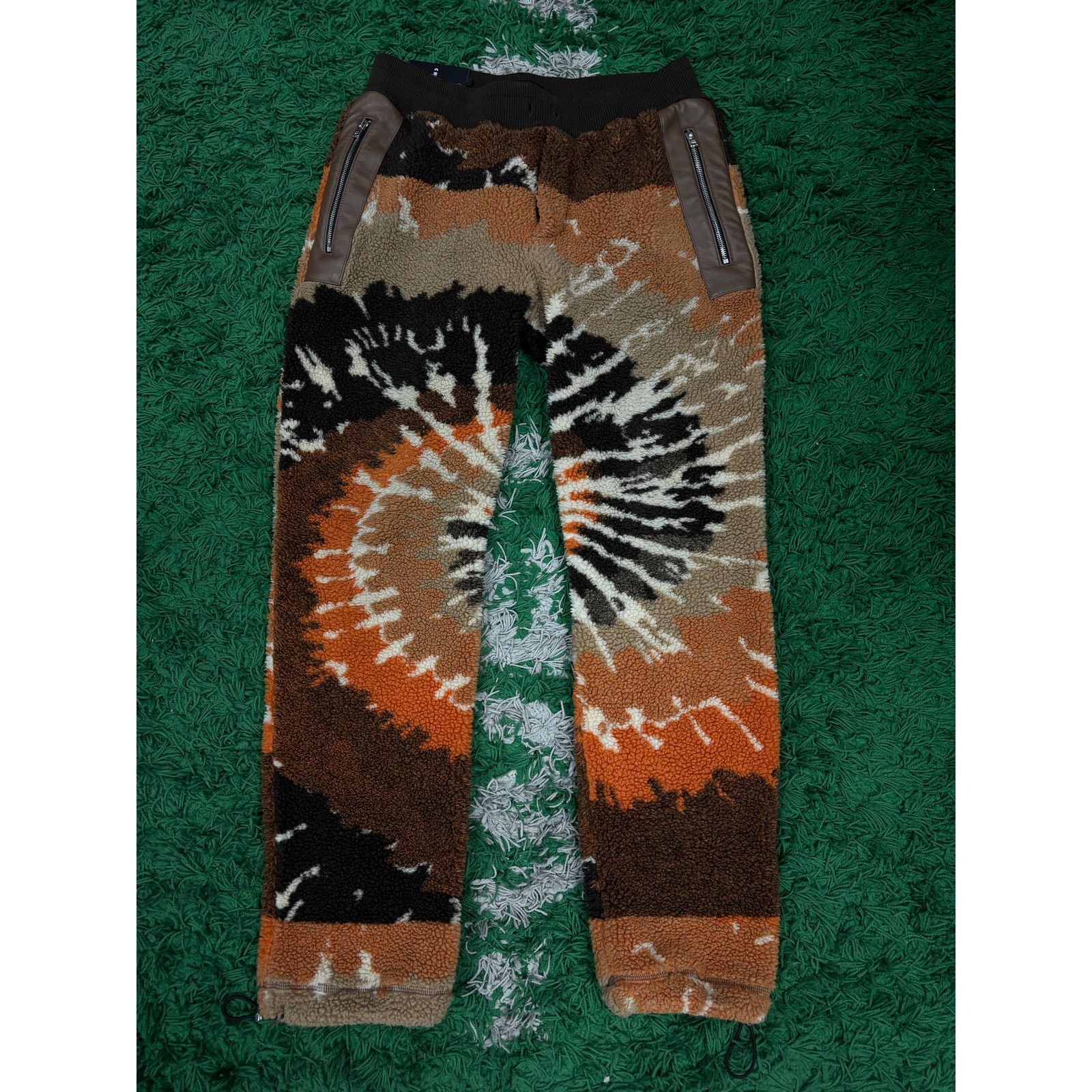 Amiri Amiri Orange Fleece Sweats Large Used Size US 36 / EU 52 - 1 Thumbnail