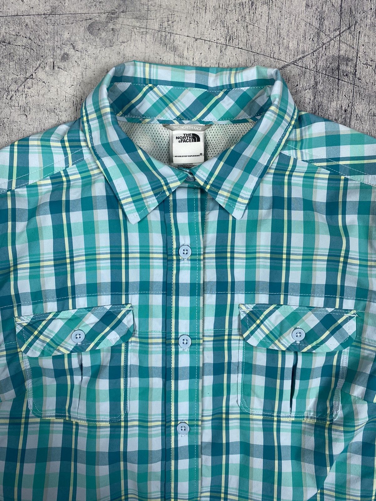 The North Face Vintage 00s The North Face Checkered Outdoor Button Up Shirt Size S / US 4 / IT 40 - 9 Thumbnail