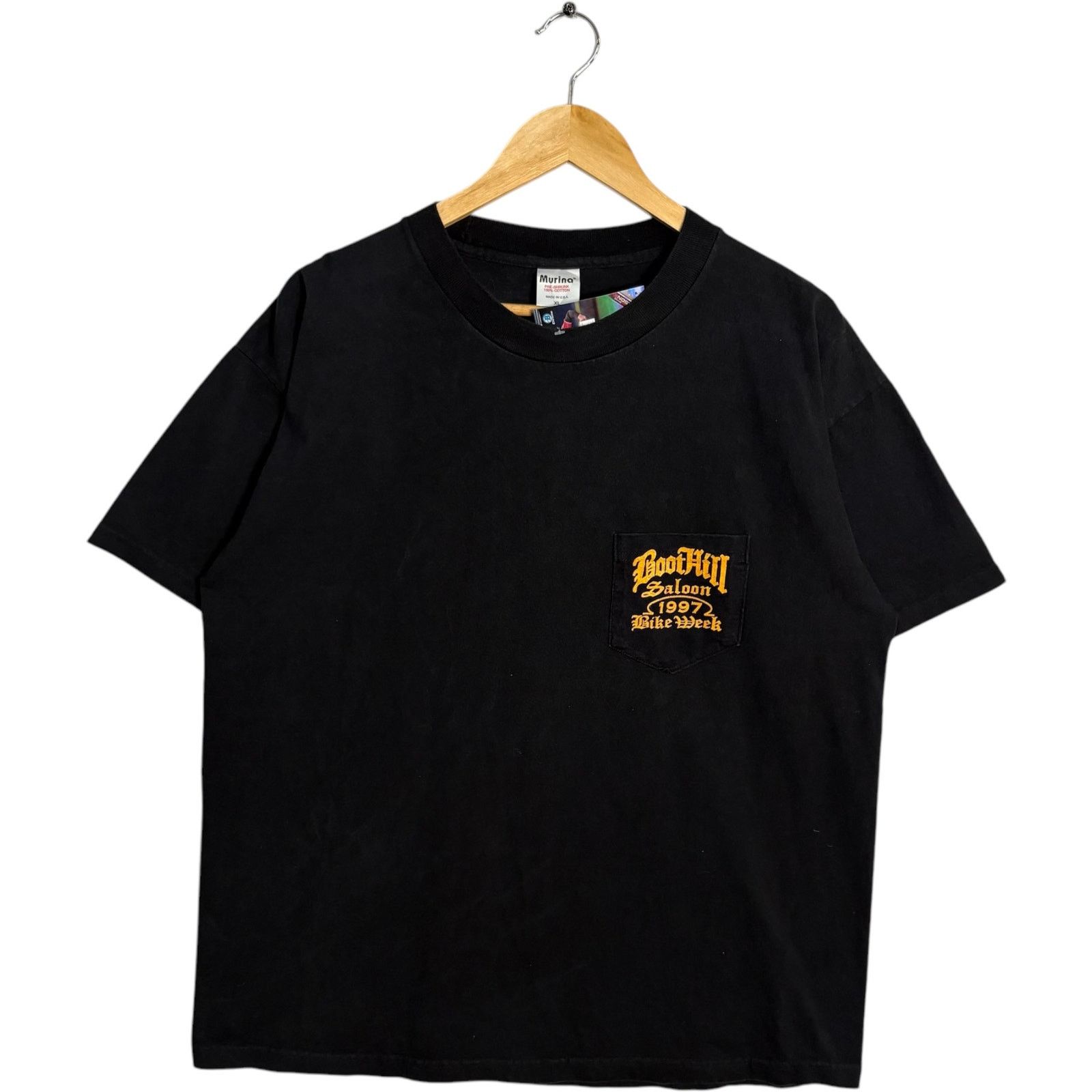 Vintage Vintage Boot Hill Saloon Bike Week Tee 1997 XL Size US XL / EU 56 / 4 - 1 Thumbnail