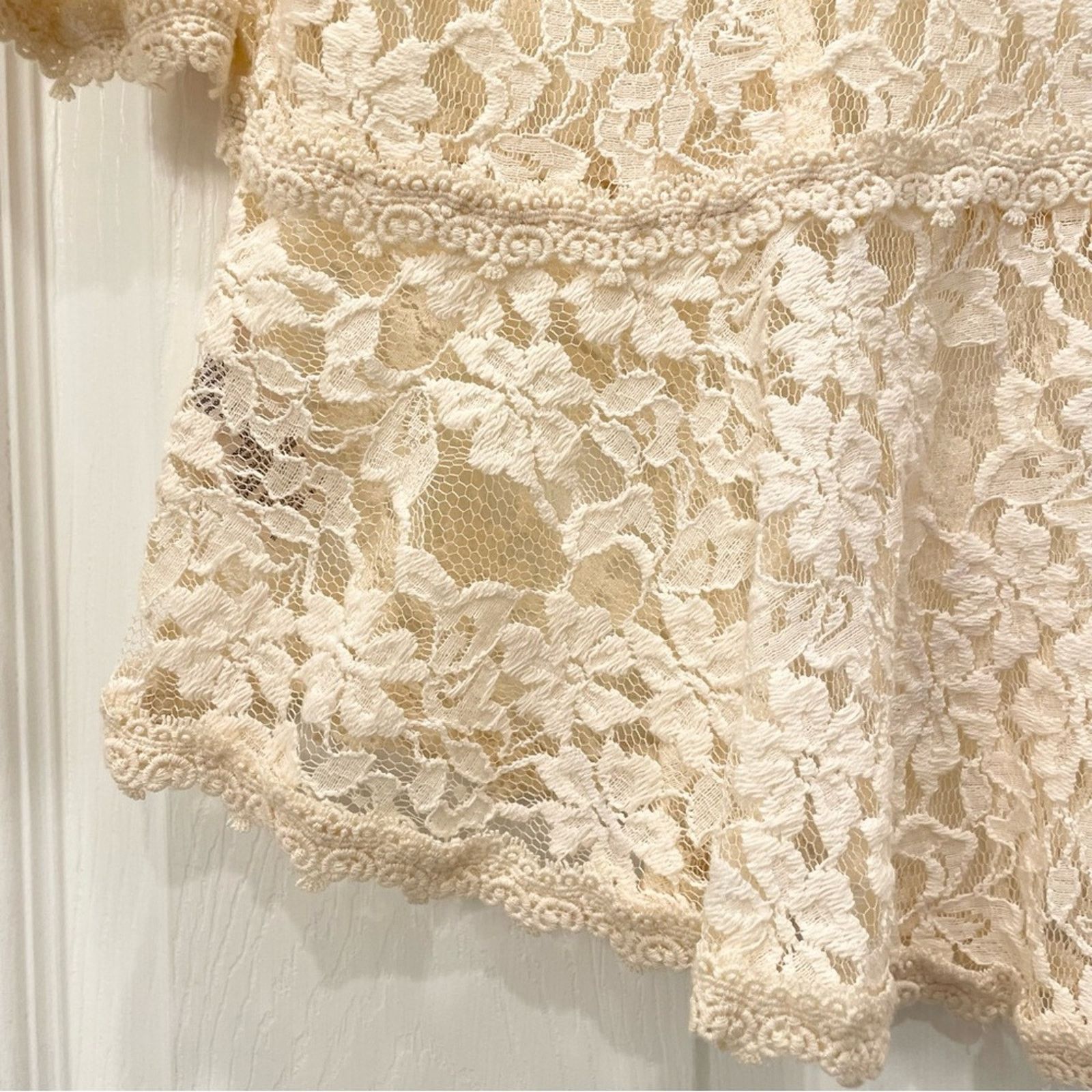 Free People Free People Lace Top M Size M / US 6-8 / IT 42-44 - 11 Thumbnail