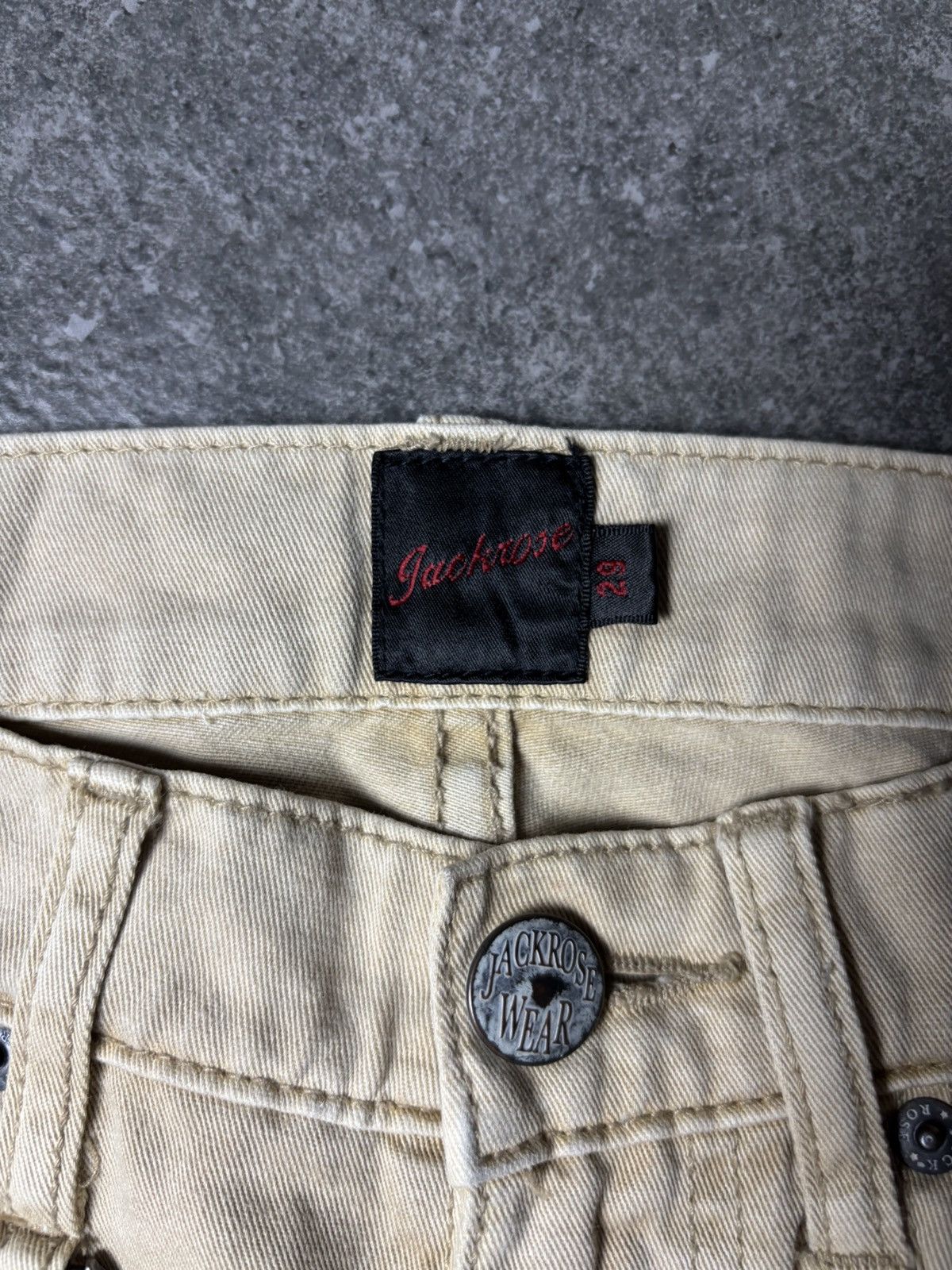 If Six Was Nine 2000s Jackrose Washed Bootcut Pants Size US 29 - 5 Thumbnail
