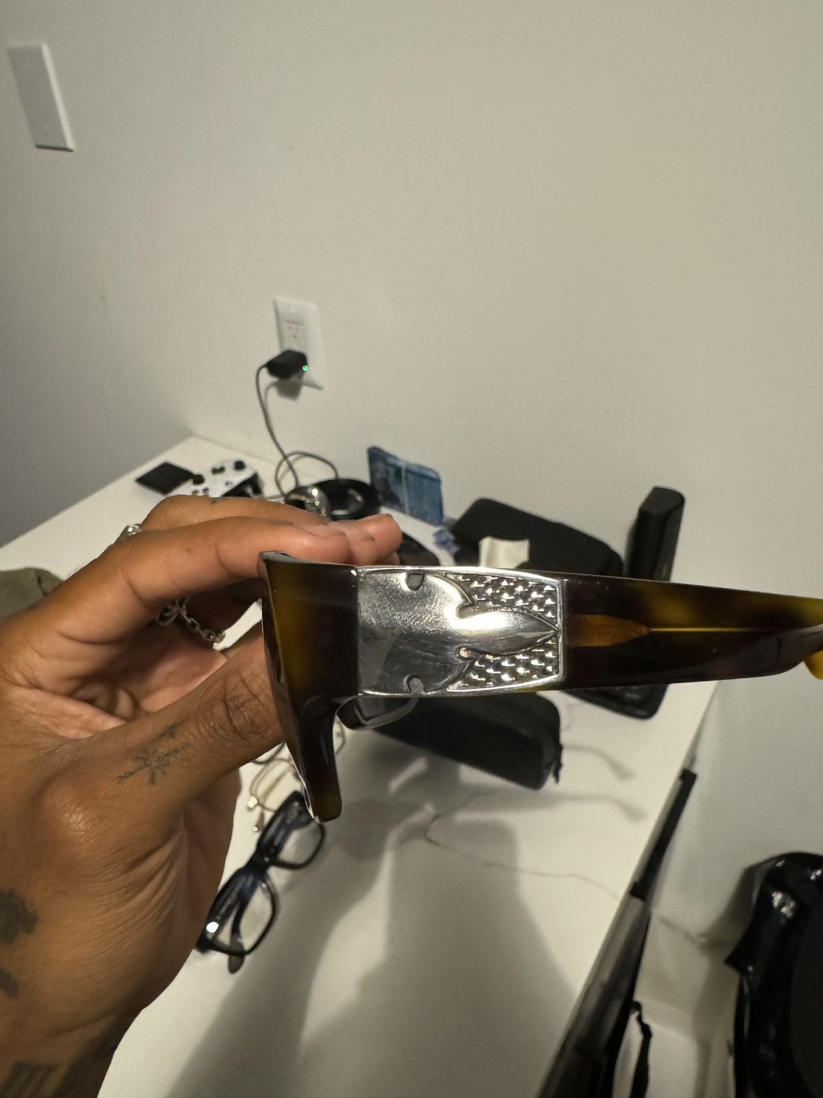 Chrome Hearts Chrome Hearts G MONEY IV Frames Size ONE SIZE - 3 Thumbnail