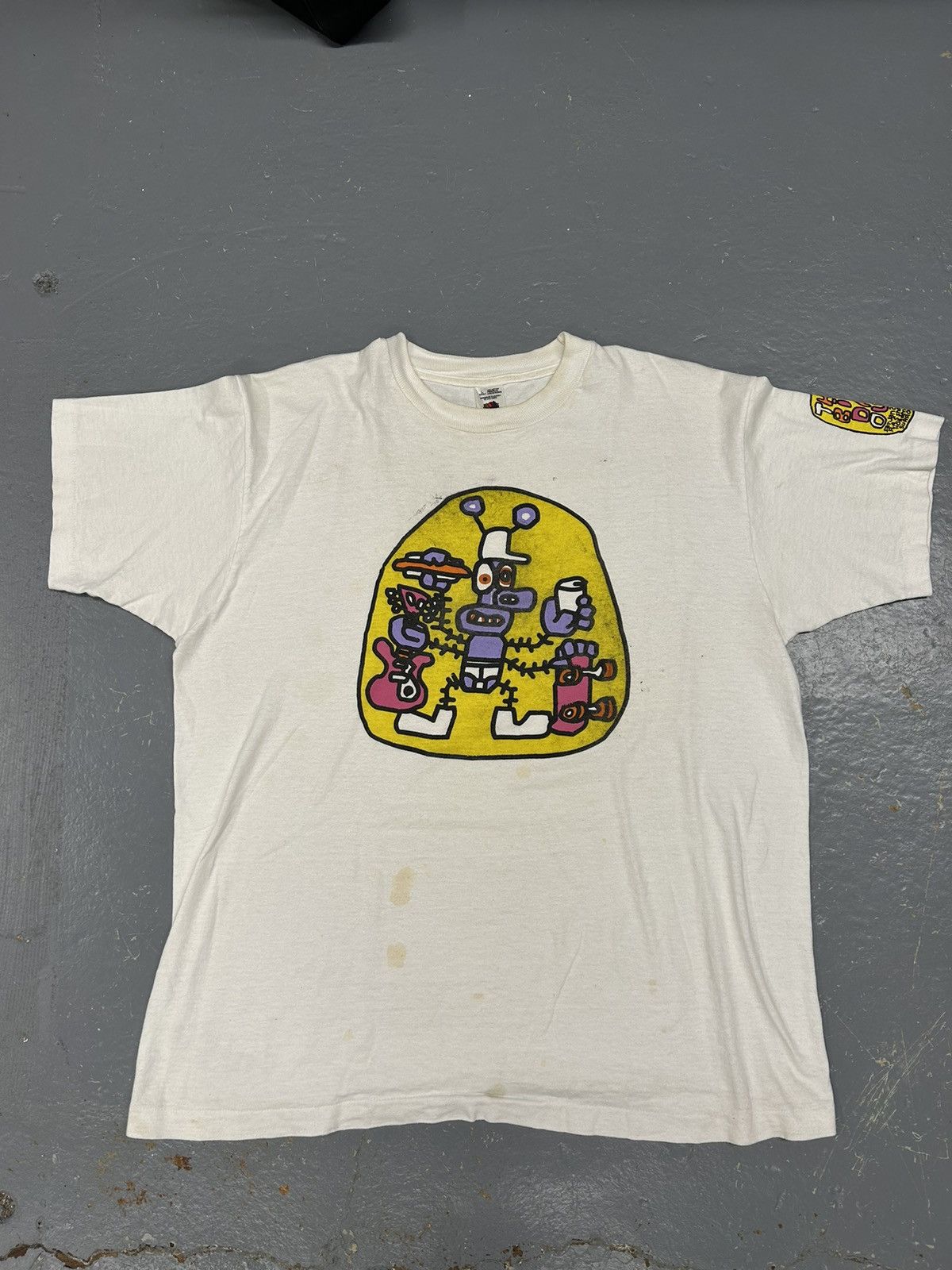 Band Tees × Nirvana × Vintage Vintage 1992 The Big Day Out Festival Band Tee Shirt Nirvana Size US XL / EU 56 / 4 - 1 Thumbnail
