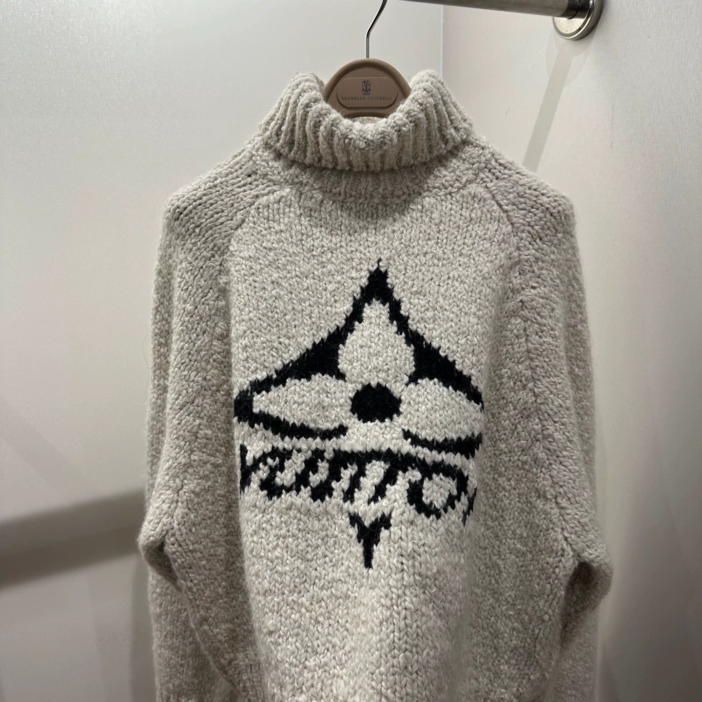 Louis Vuitton LV mar62 26SS ski t-neck logo alpaca sweater M Size M / US 6-8 / IT 42-44 - 6 Thumbnail